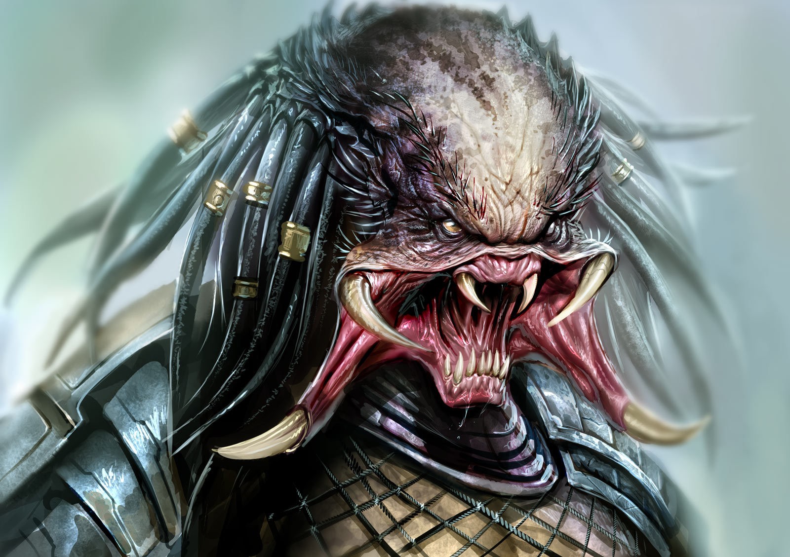 General 1600x1129 drawing Nebezial predator (creature) digital art closeup