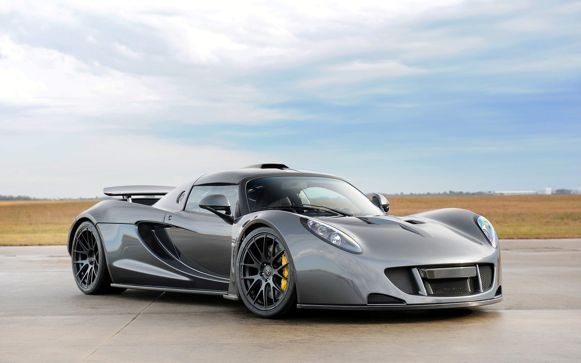 General 1920x1200 Hennessey Venom GT silver cars vehicle car Hennessey American cars Hypercar
