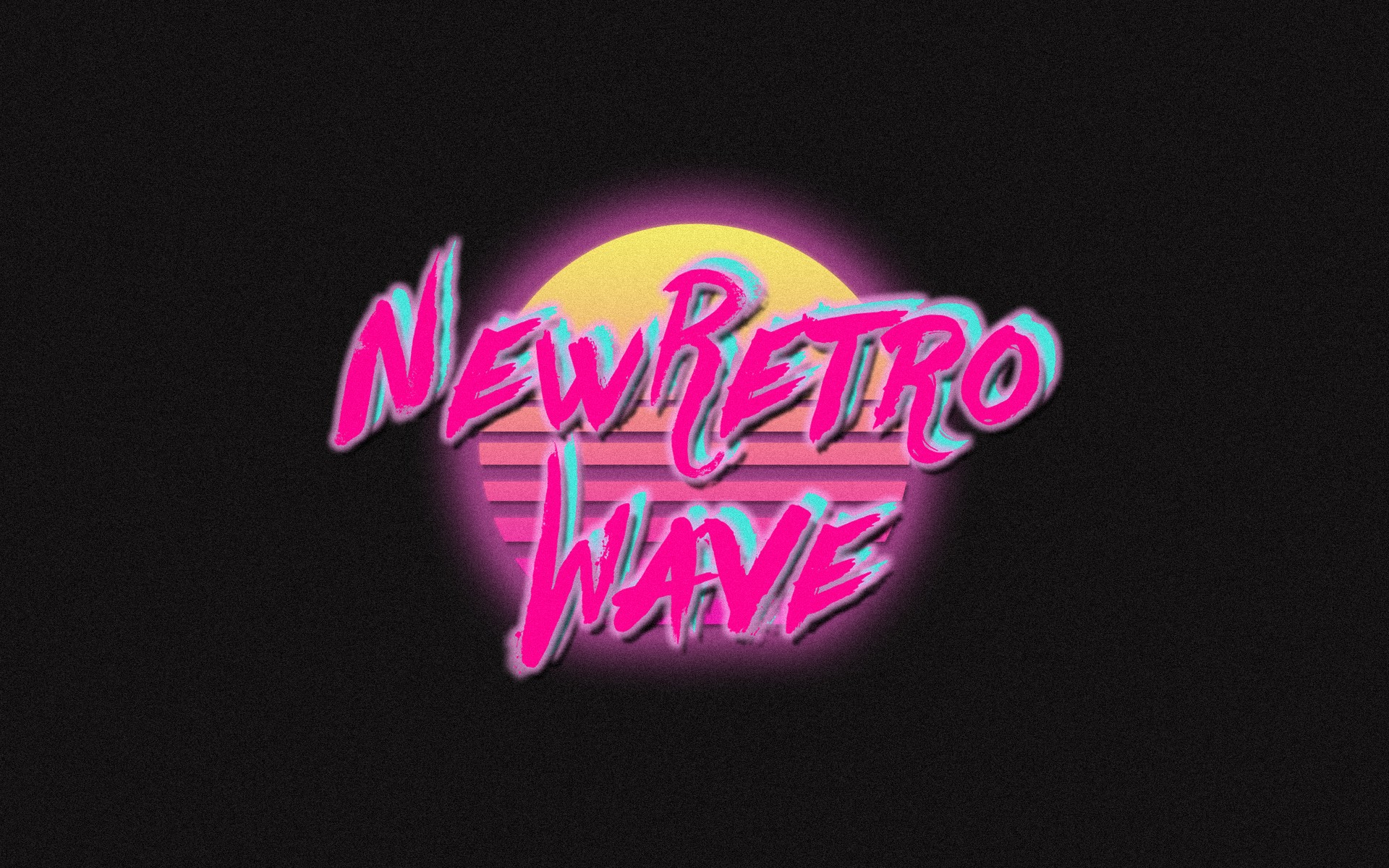 General 1920x1200 New Retro Wave neon 1980s vintage retro games synthwave digital art simple background