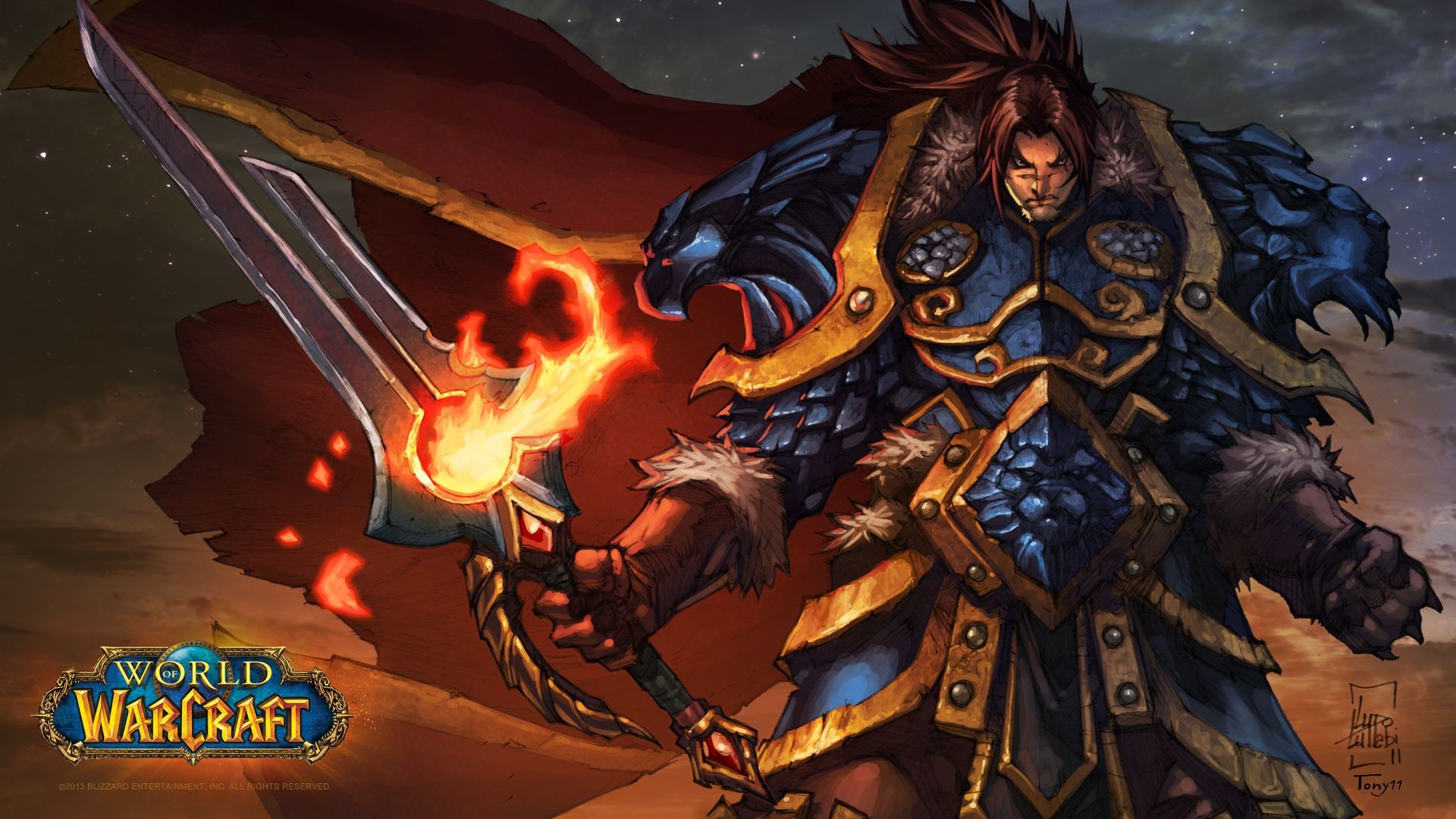 General 1920x1080 Warcraft World of Warcraft video games PC gaming 2013 (Year) video game art fantasy art Blizzard Entertainment