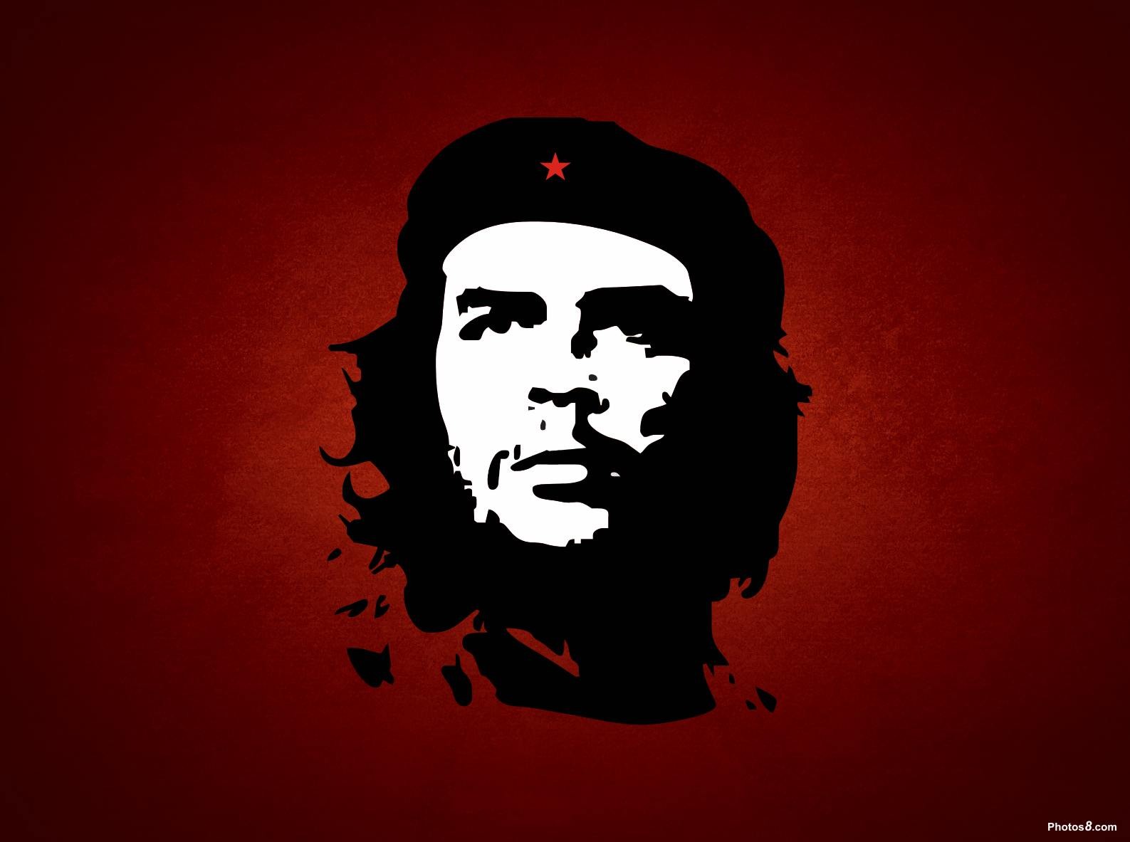 General 1587x1183 men celebrity red background communism Che Guevara simple background artwork political figure revolutionary