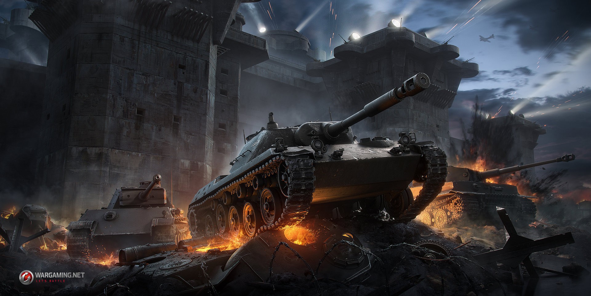 General 1920x962 World of Tanks tank Spahpanzer Ru 251 PC gaming ArtStation video game art military vehicle war vehicle