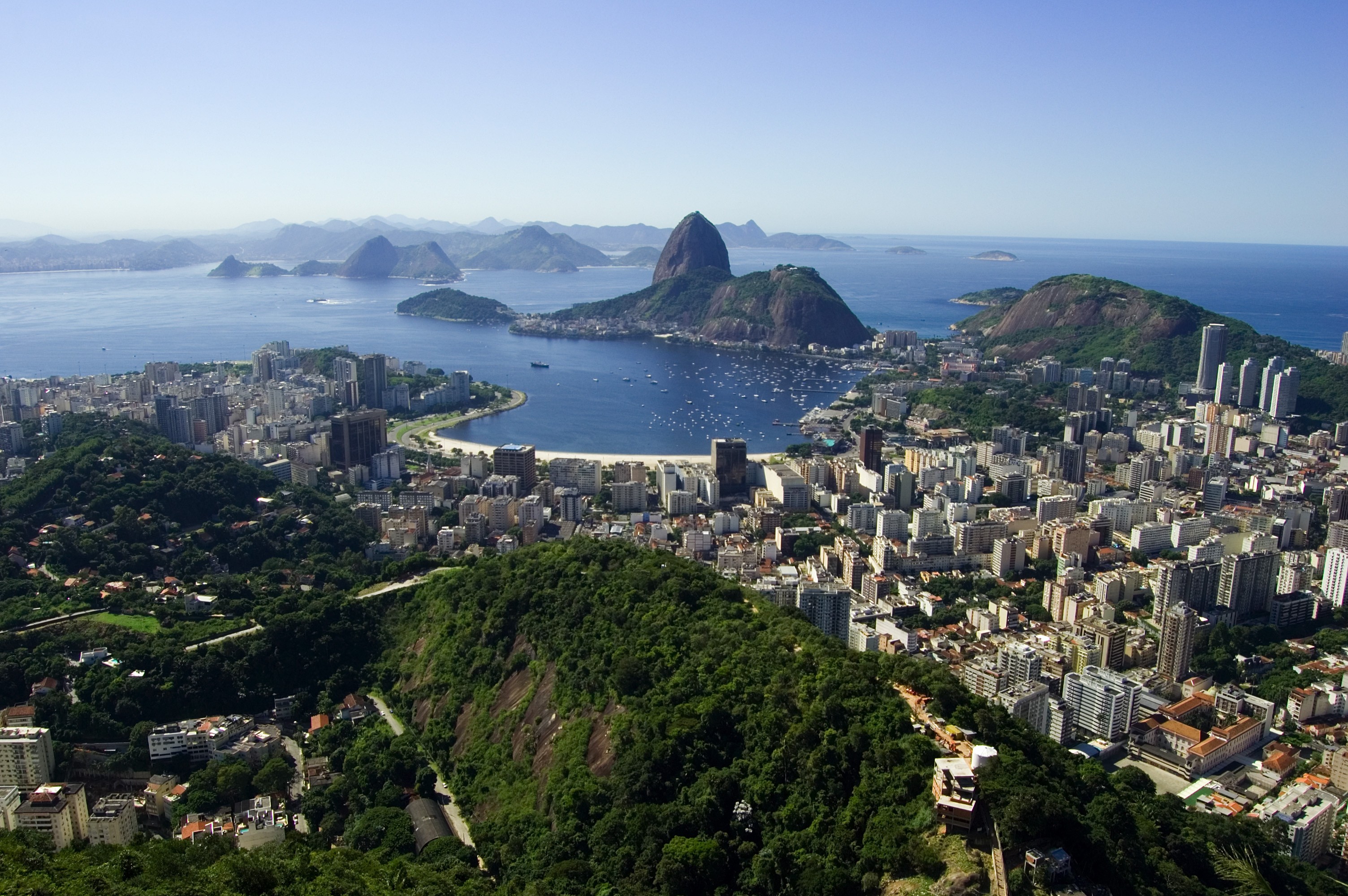 General 3008x2000 city building Rio de Janeiro Brazil cityscape