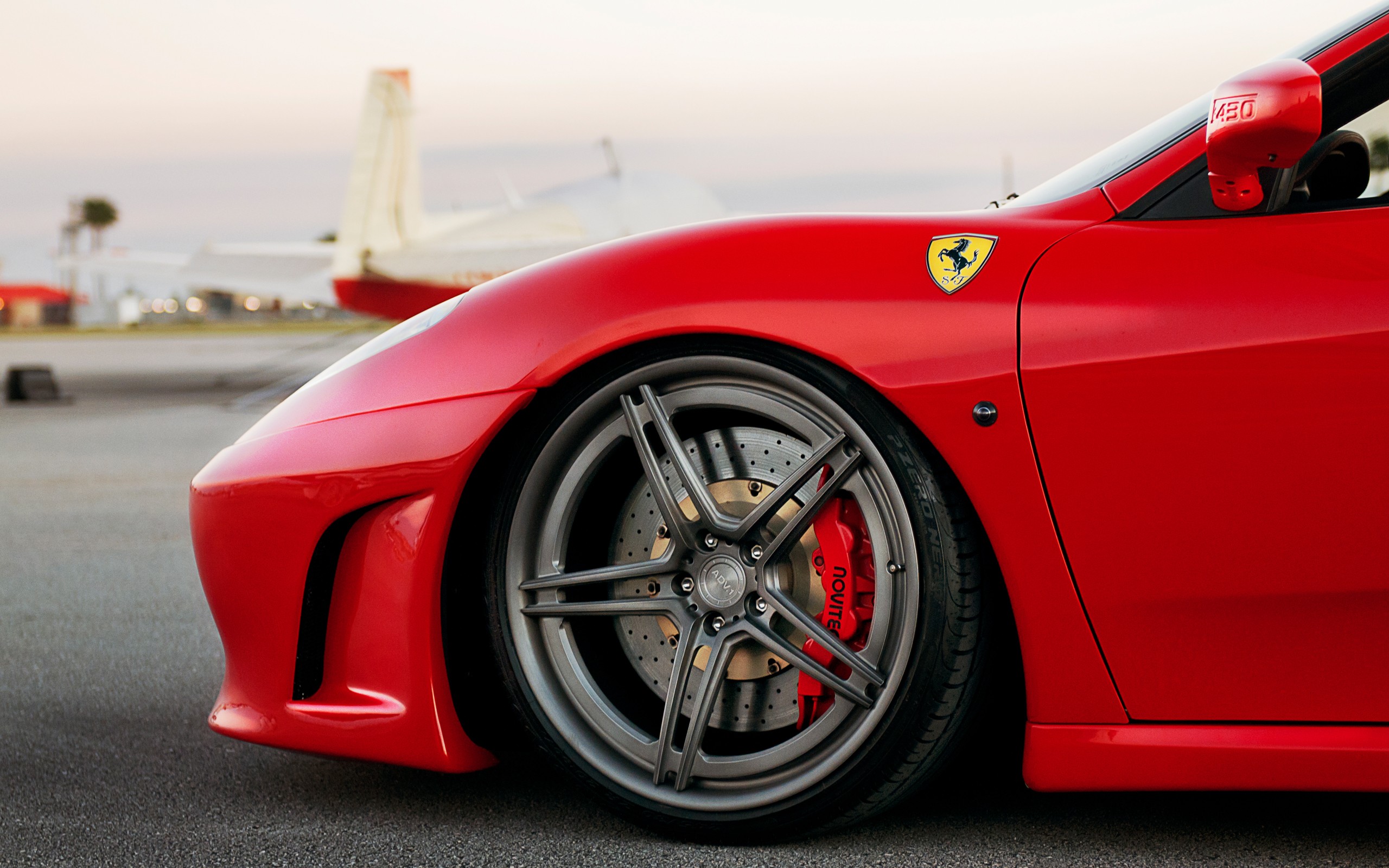 General 2560x1600 car Ferrari Ferrari F430 red cars vehicle italian cars Stellantis