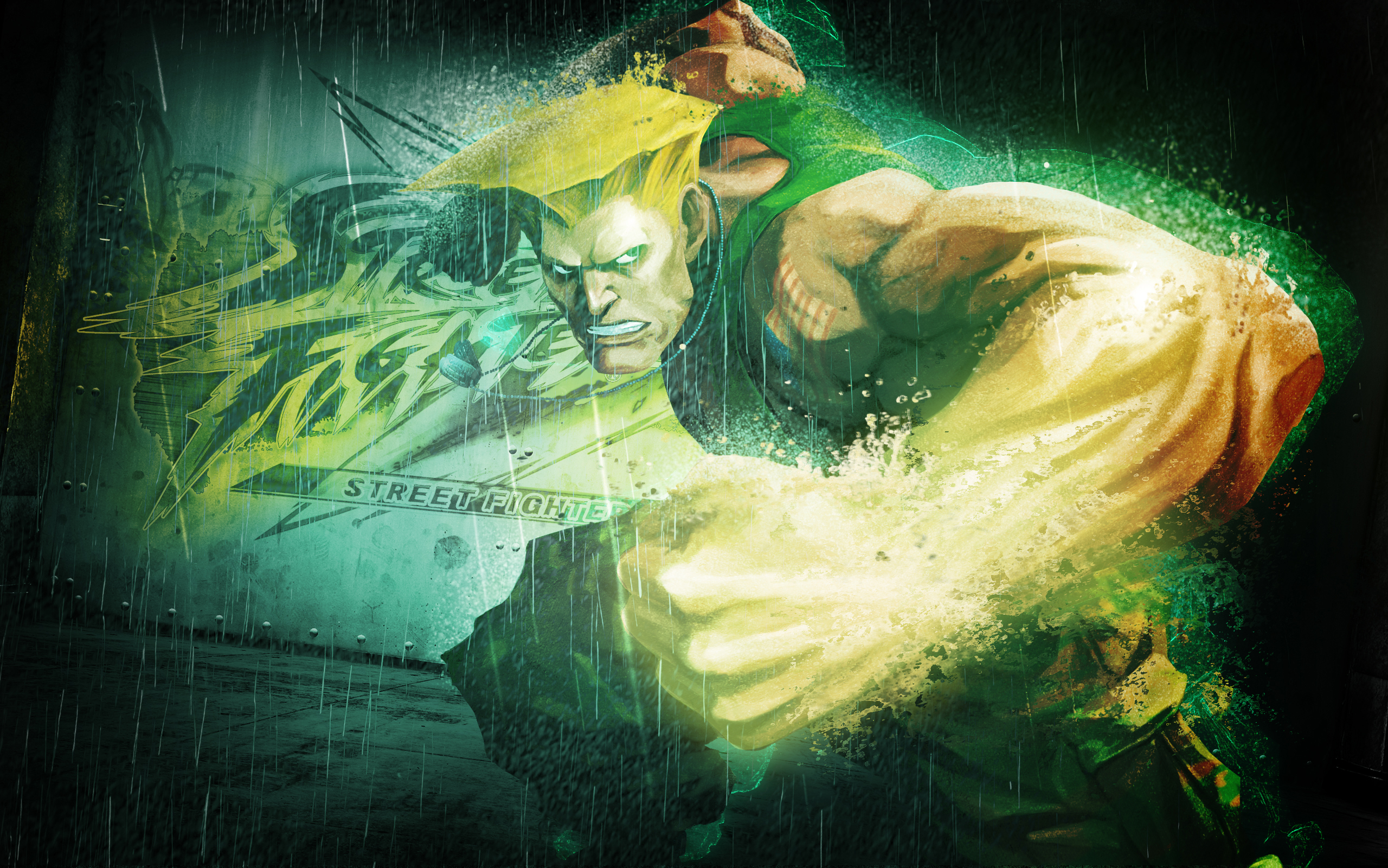 General 2560x1600 Street Fighter Guile (character) warrior artwork video game warriors video game art