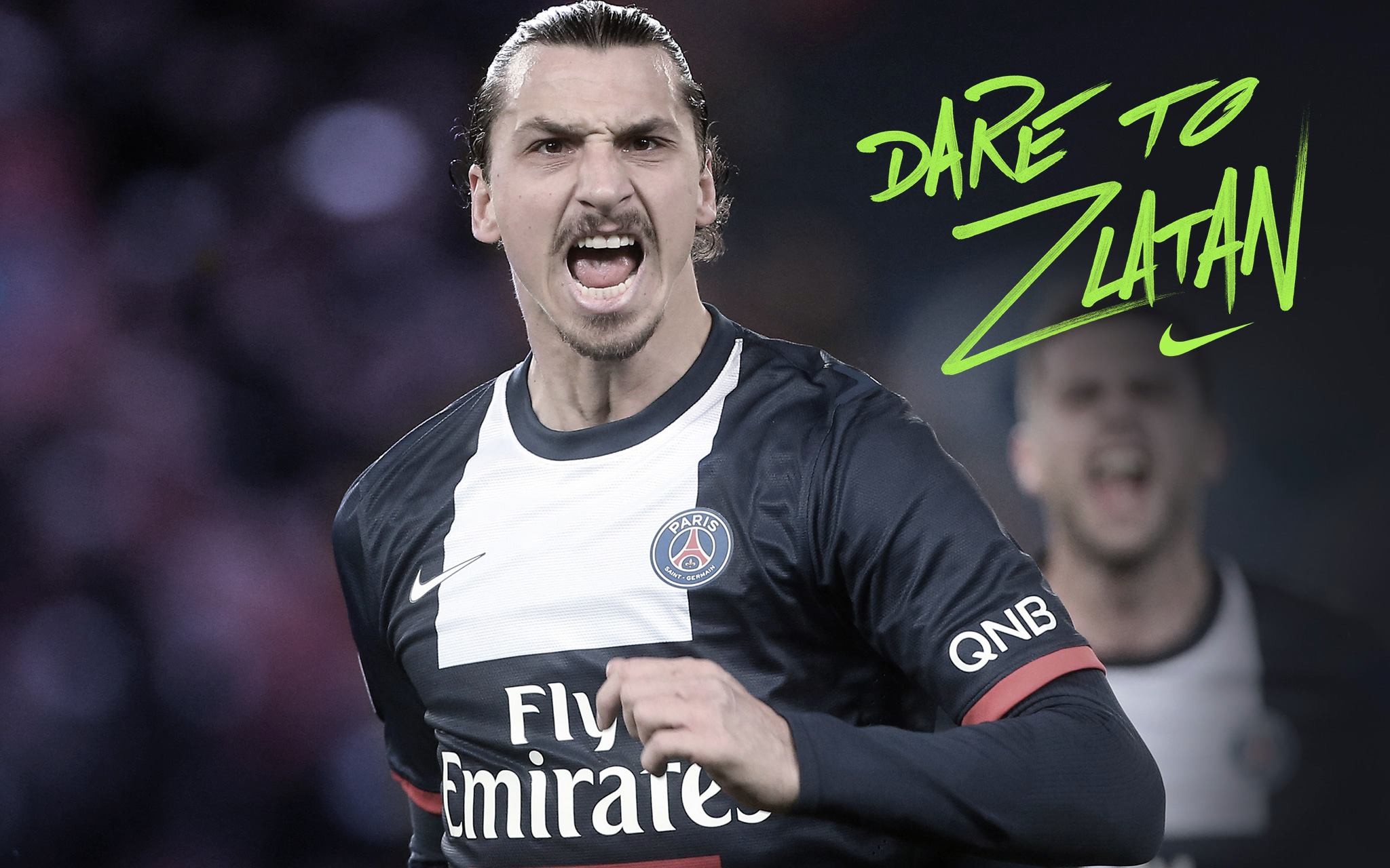 People 2048x1280 Zlatan Ibrahimovic Paris Saint-Germain Nike footballers soccer men sport