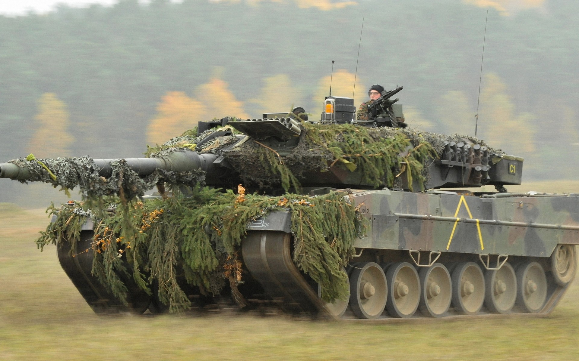 General 1920x1200 tank Bundeswehr military vehicle camouflage
