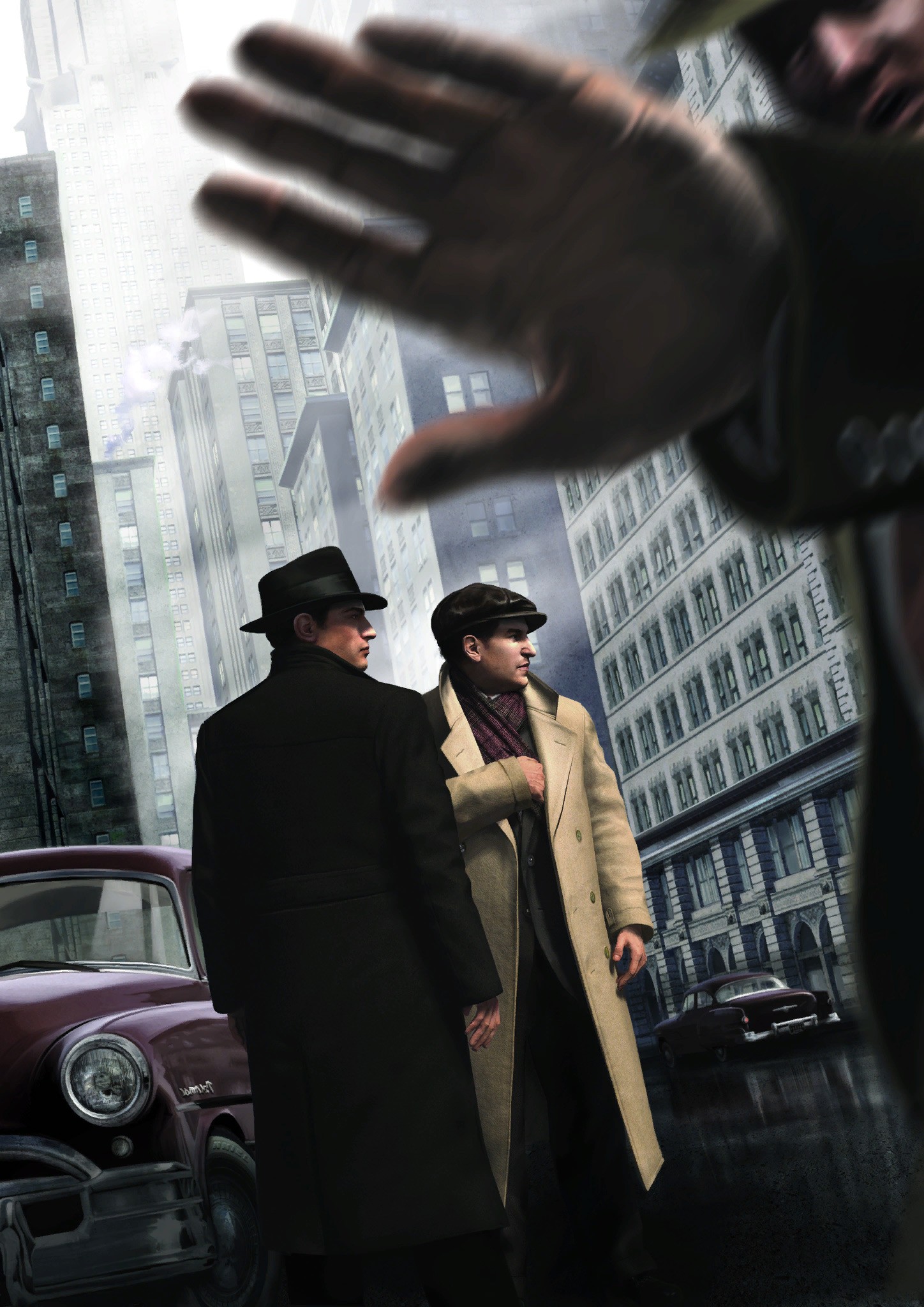 General 1448x2048 Mafia II video games Mafia PC gaming video game art gangster crime car