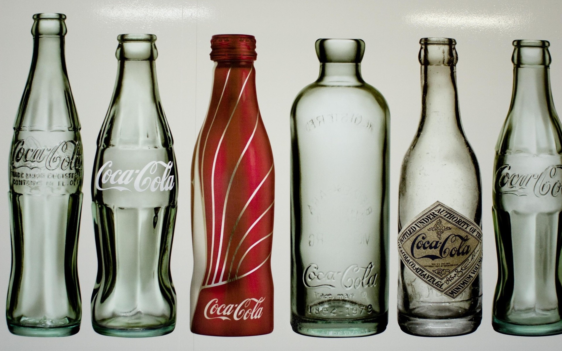 General 1920x1200 Coca-Cola bottles logo brand