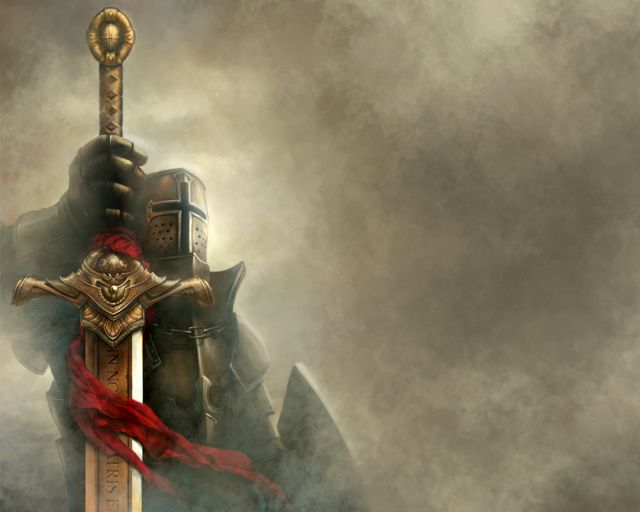 General 1280x1024 fantasy art knight sword artwork fantasy armor