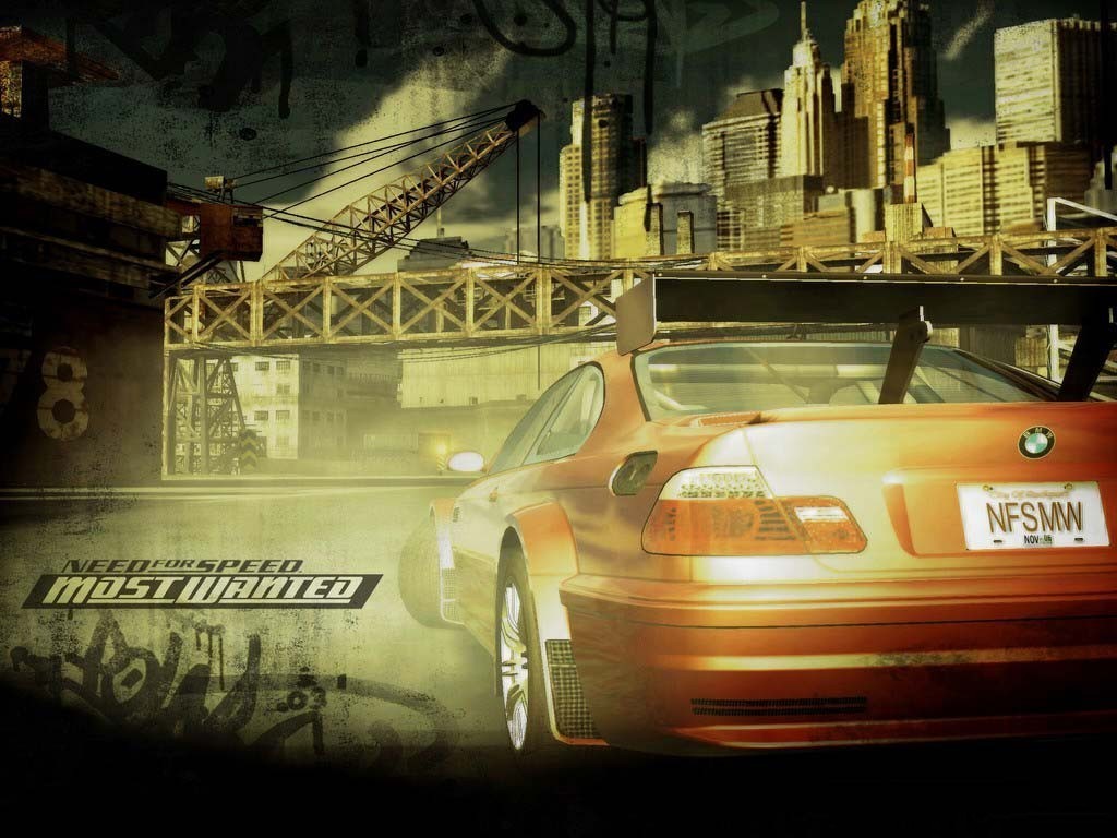General 1024x768 car vehicle Need for Speed: Most Wanted BMW video games red cars BMW E46 BMW 3 Series