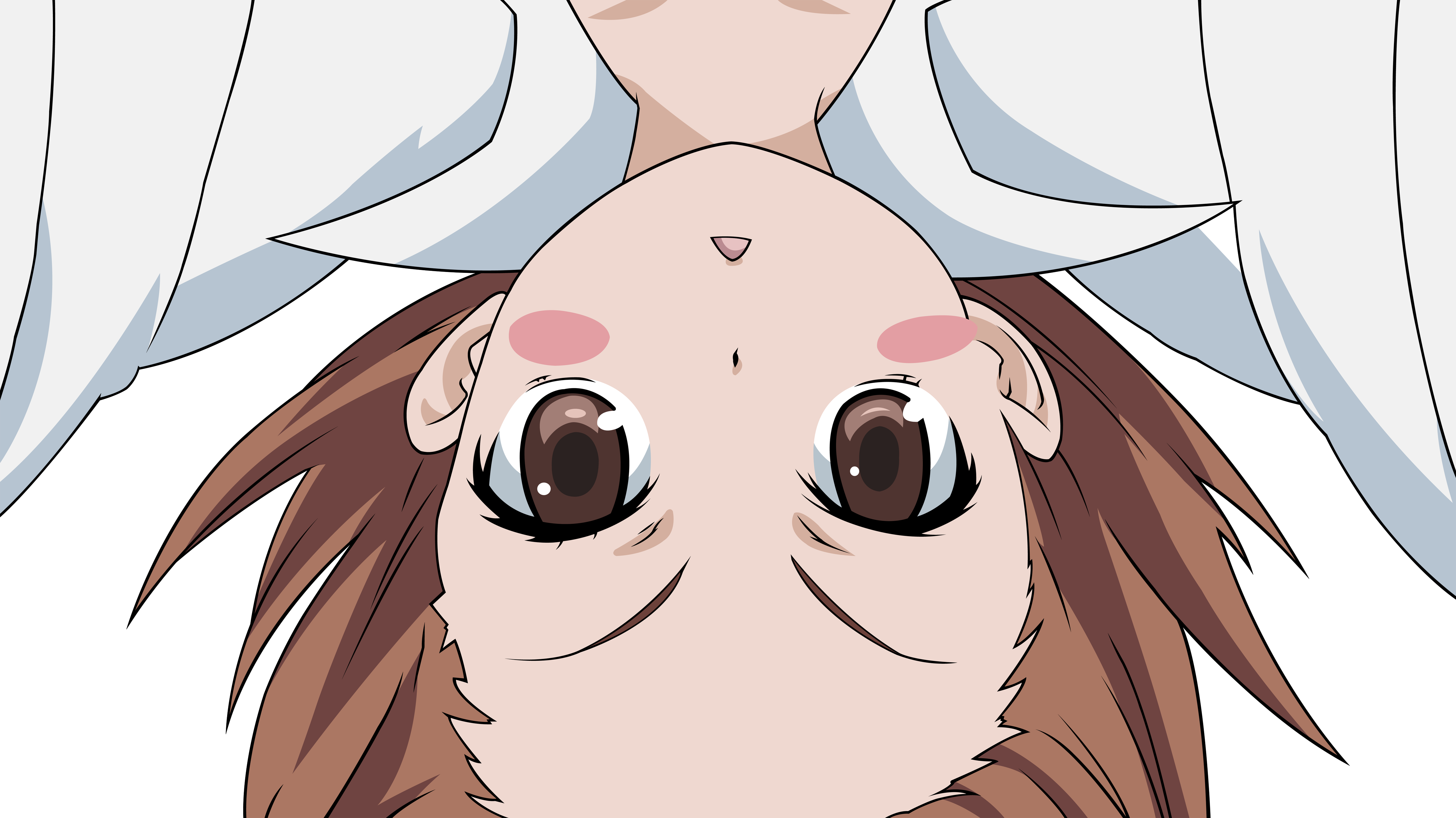 Anime 5000x2809 To Aru Kagaku no Railgun Misaka Mikoto face anime girls anime closeup brunette