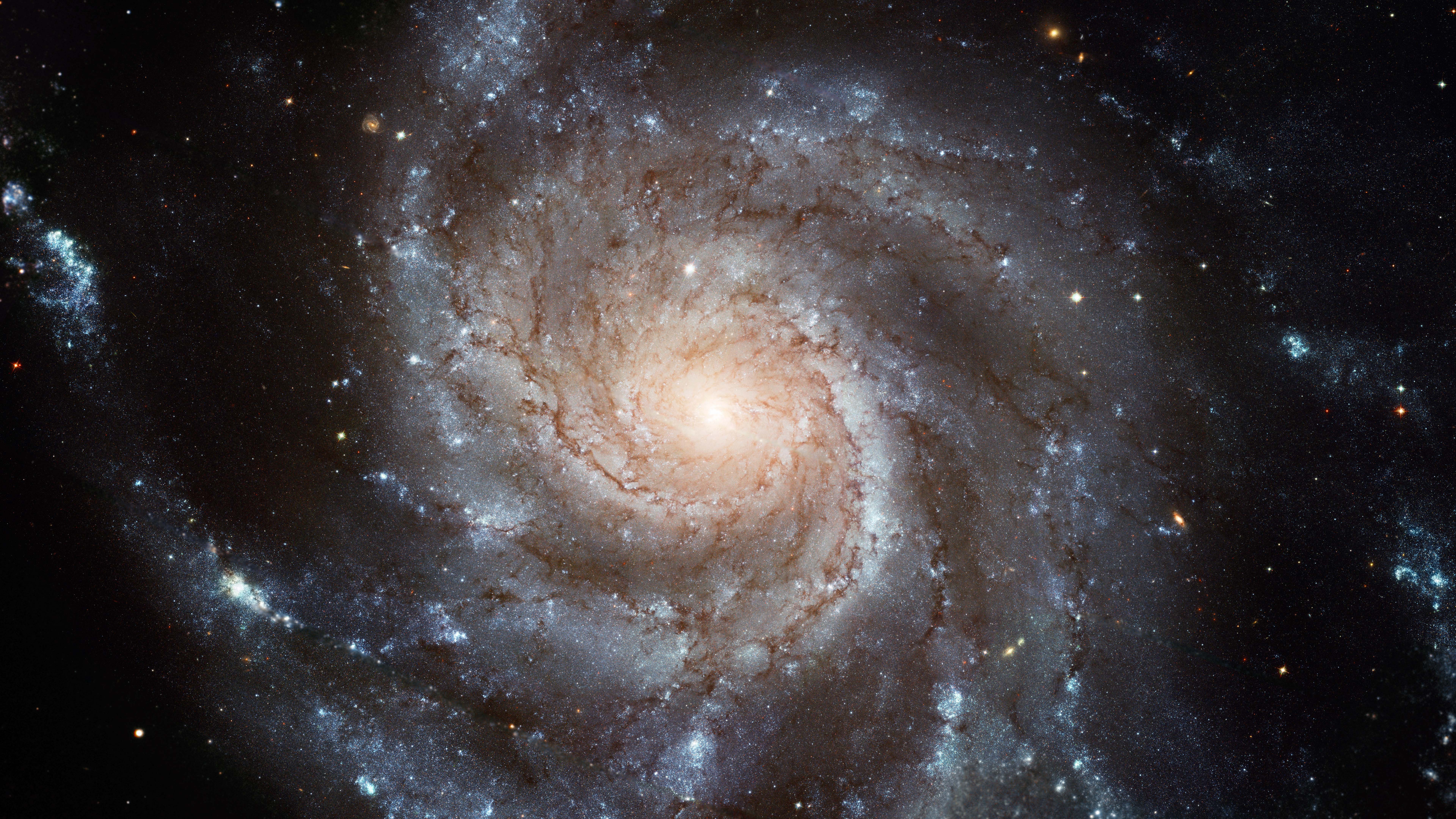 General 7680x4320 spiral galaxy galaxy space space art digital art