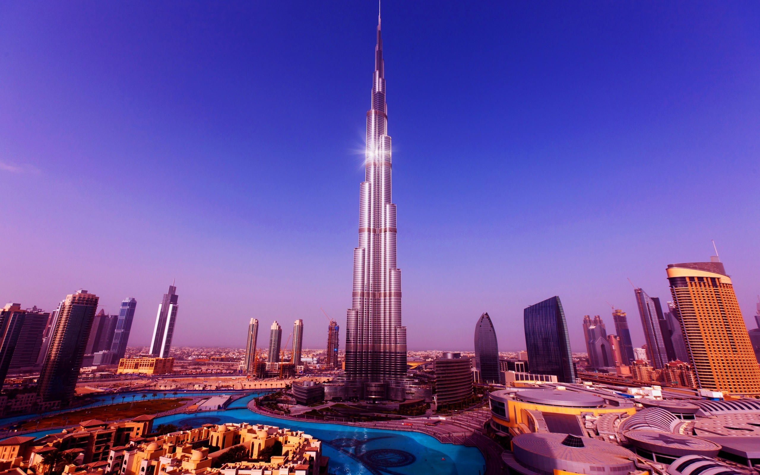 General 2560x1600 Burj Khalifa Dubai cityscape building United Arab Emirates sky skyscraper landmark Middle East Asia