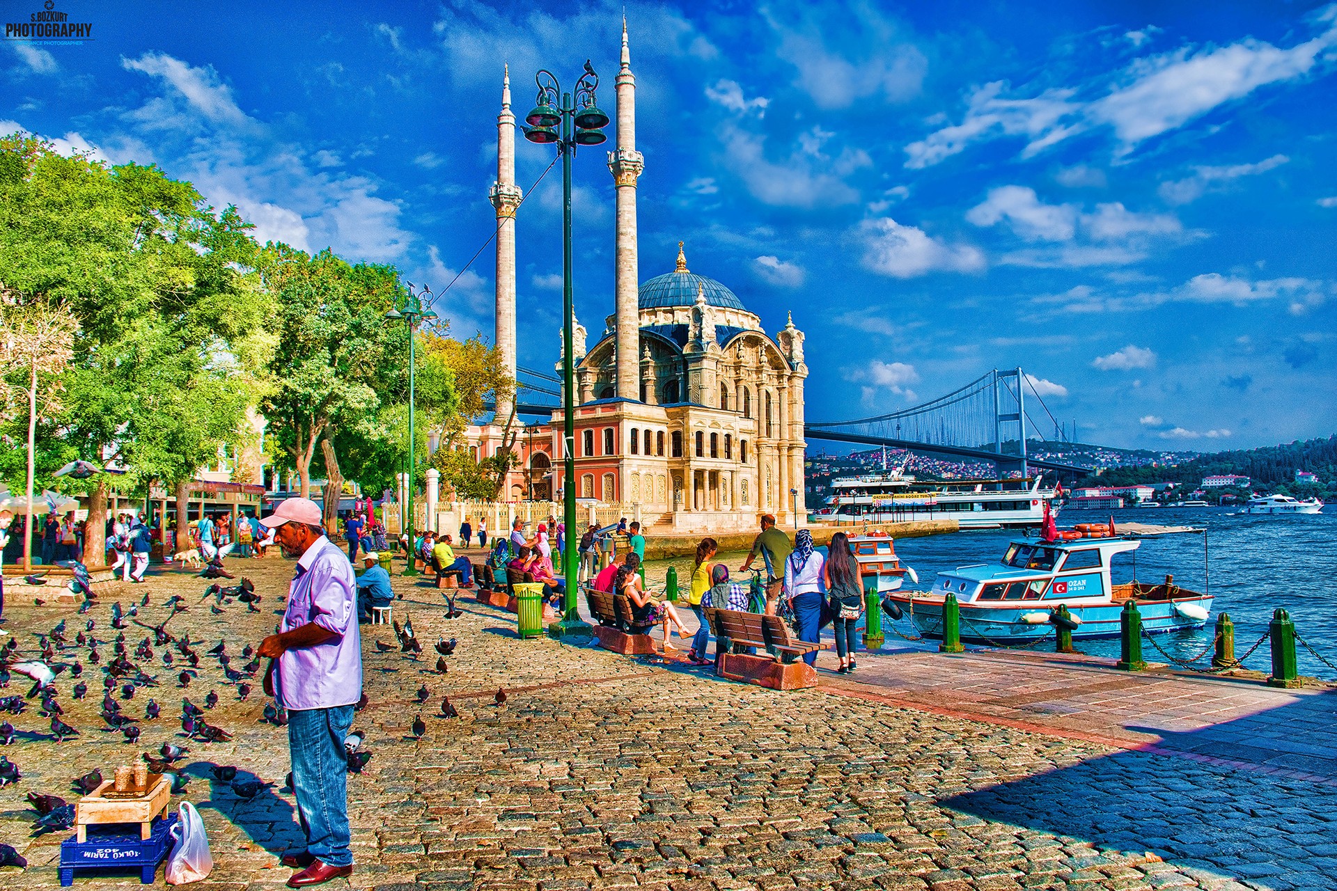 People 1920x1280 picture frames Turkey Istanbul Islam Islamic architecture HDR Ortaköy Mosque