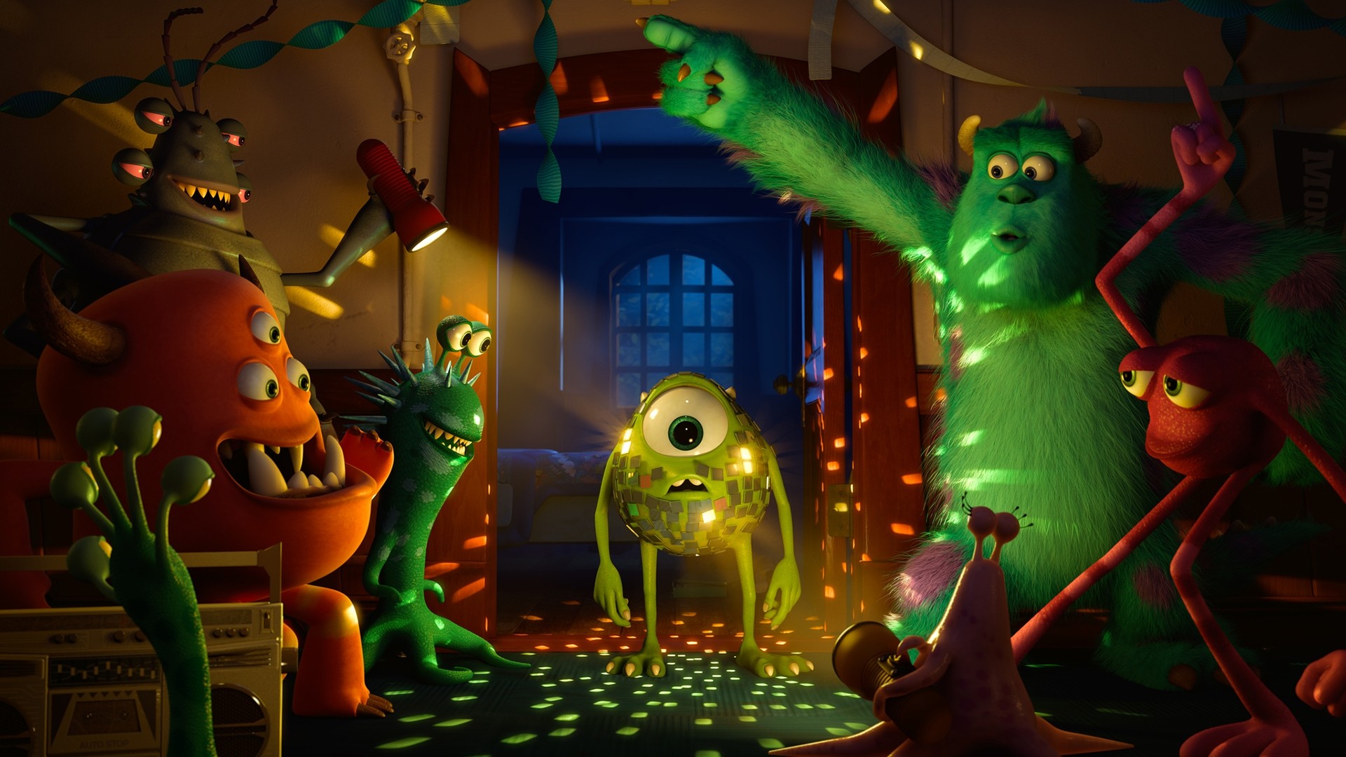 General 1920x1080 Disney Monsters, Inc. Pixar Animation Studios movies animated movies