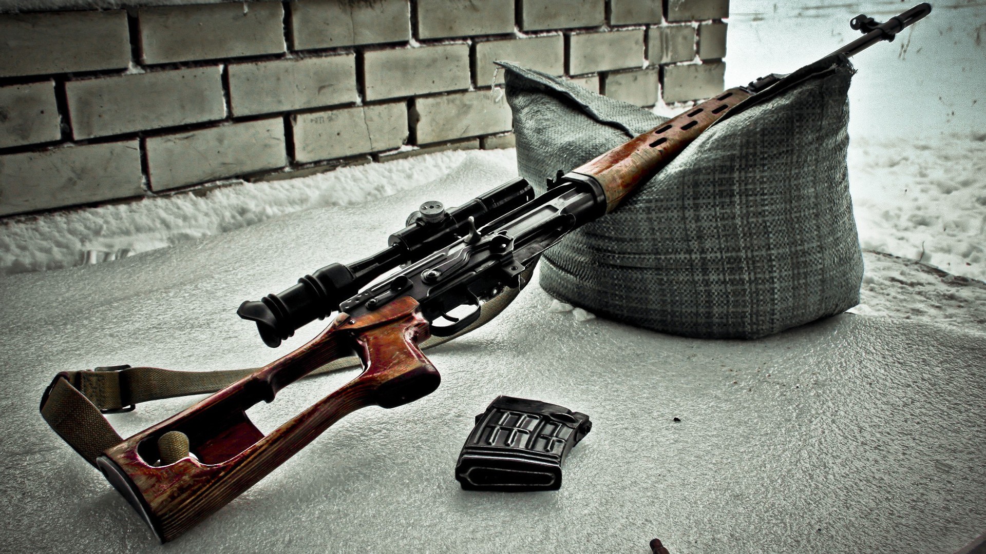 General 1920x1080 gun sniper rifle rifles Dragunov weapon Russian/Soviet firearms