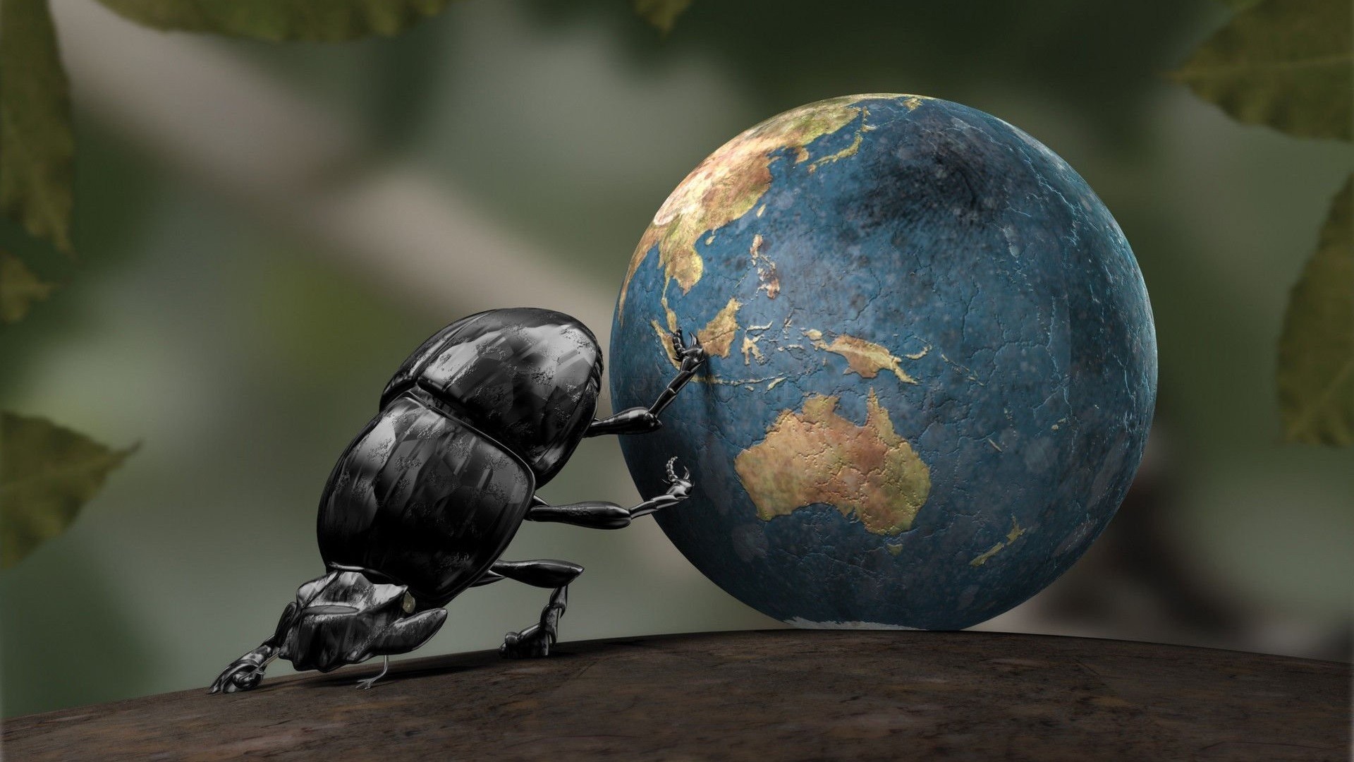 General 1920x1080 Earth insect CGI animals digital art