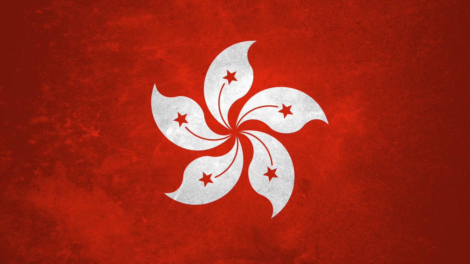 General 1920x1080 flag Hong Kong red white Asia red background