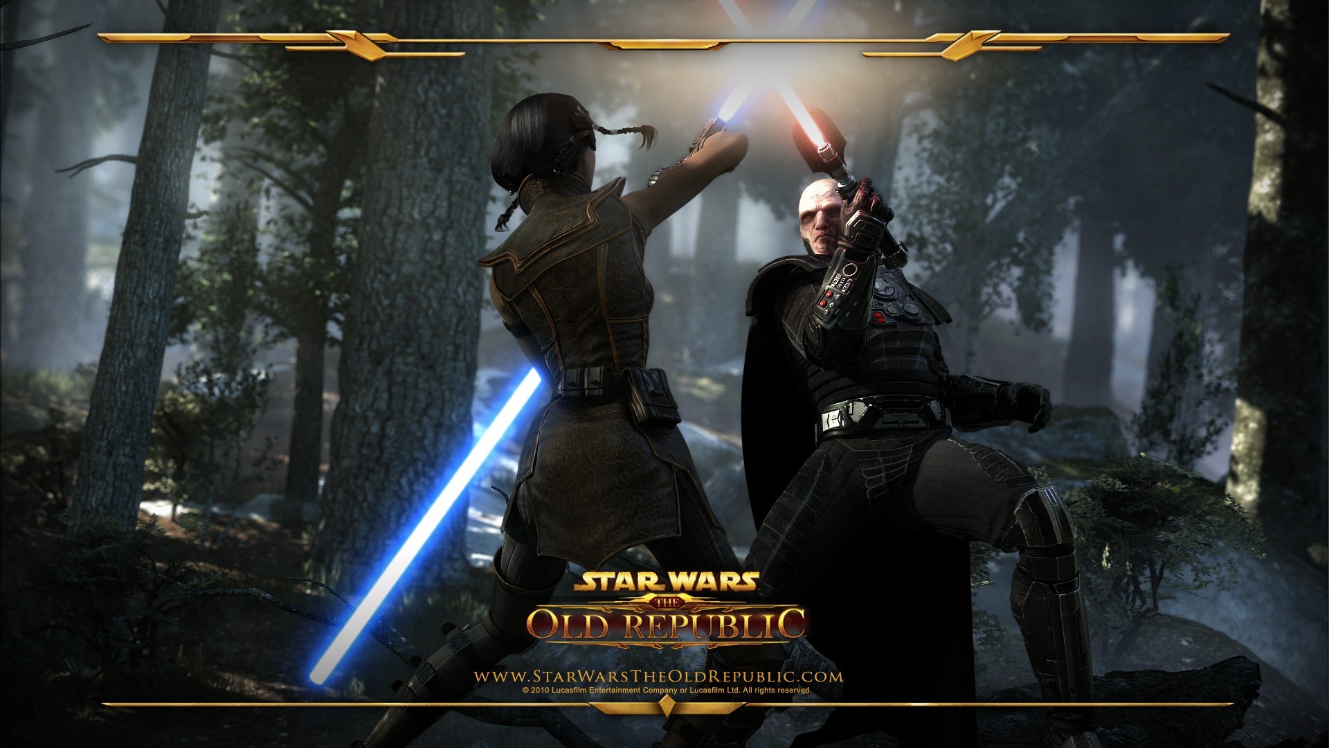 General 1920x1080 Star Wars Star Wars: The Old Republic Darth Malgus Satele Shan Jedi Sith PC gaming 2010 (Year)