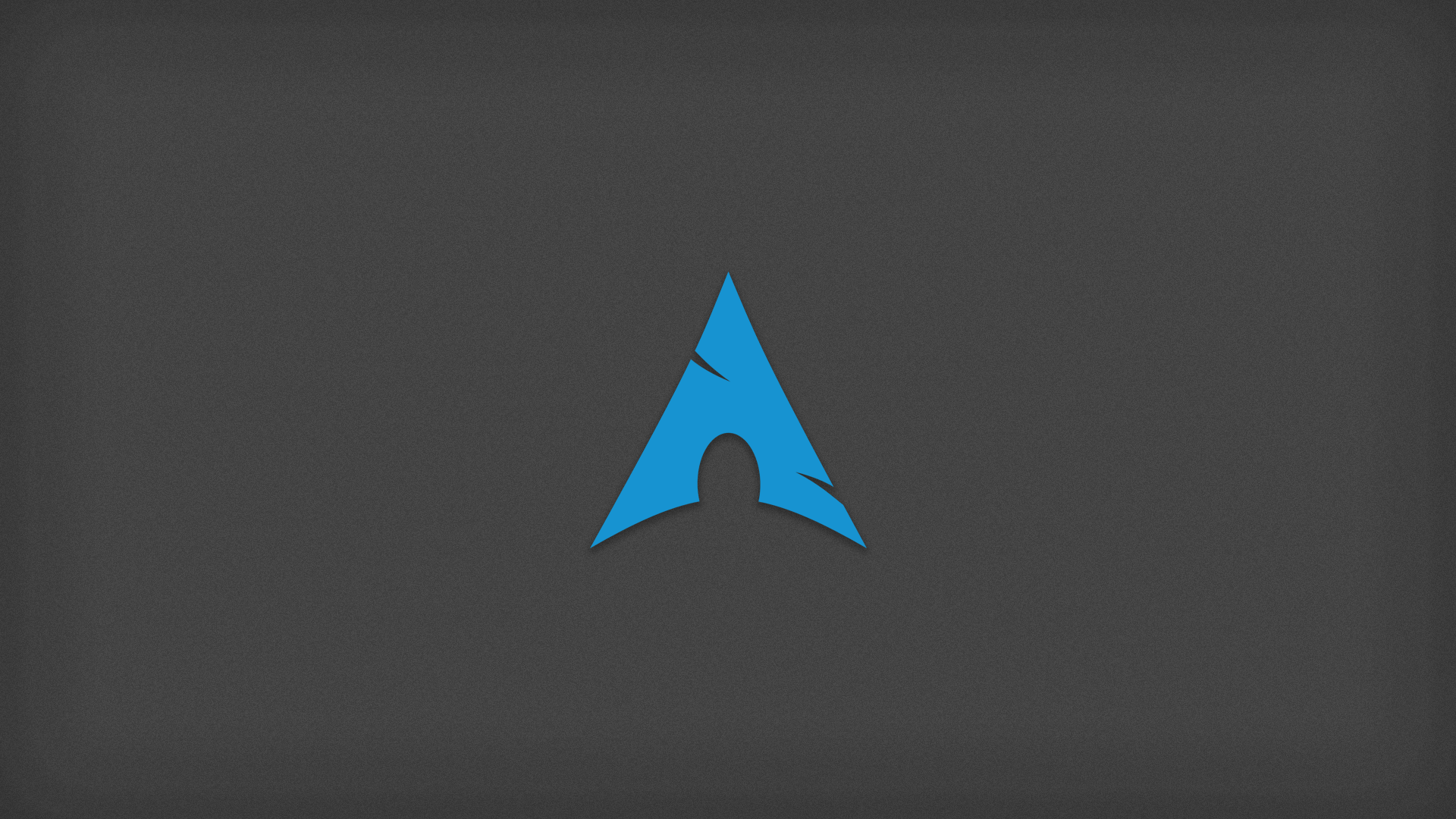 General 1920x1080 triangle Arch Linux minimalism simple background Linux operating system