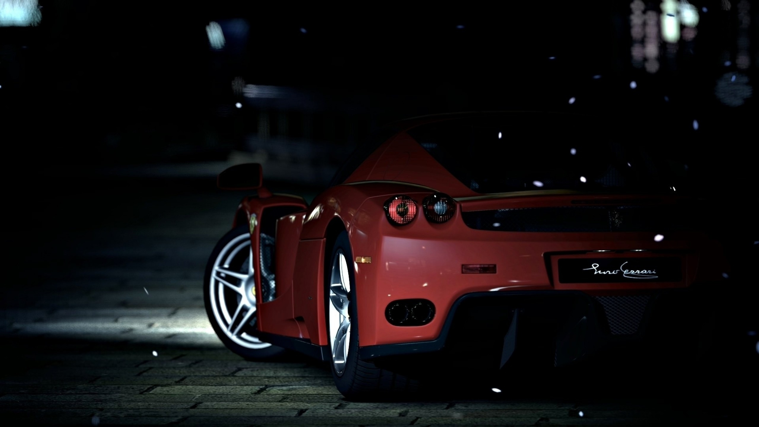 General 2560x1440 Ferrari Enzo Ferrari car video games Gran Turismo 5 red cars vehicle