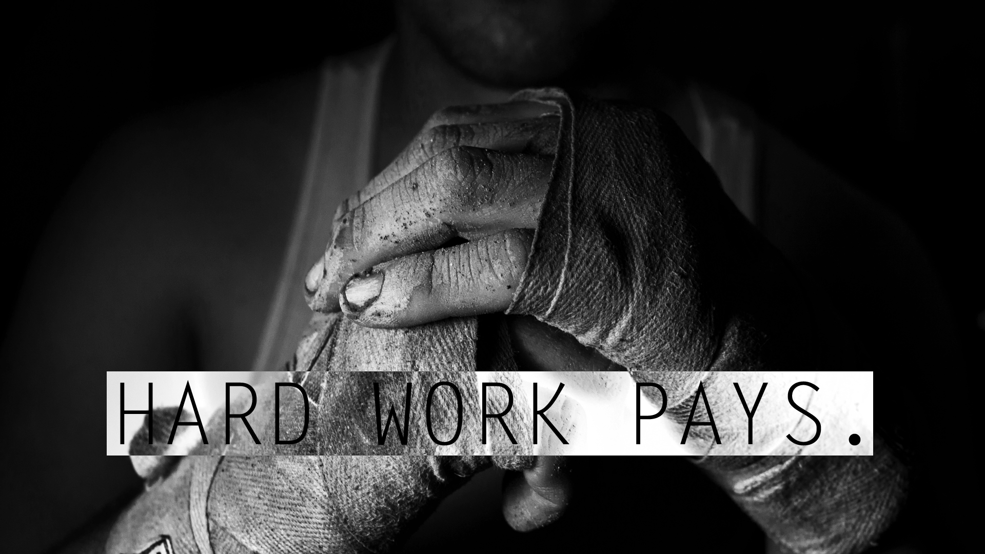 General 1920x1080 working out gyms motivational boxing monochrome hands