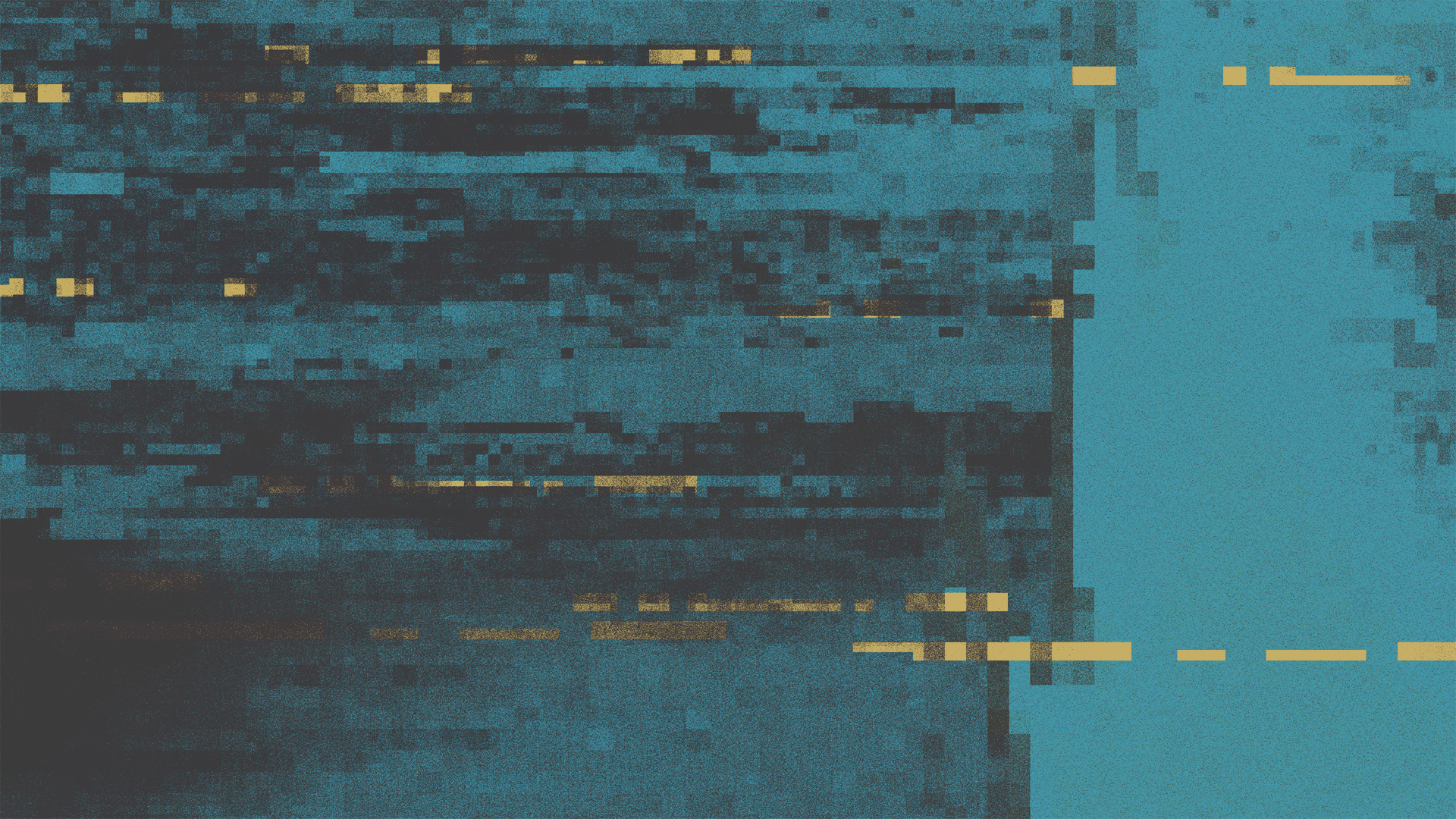 General 1920x1080 blue digital art teal abstract pixelated