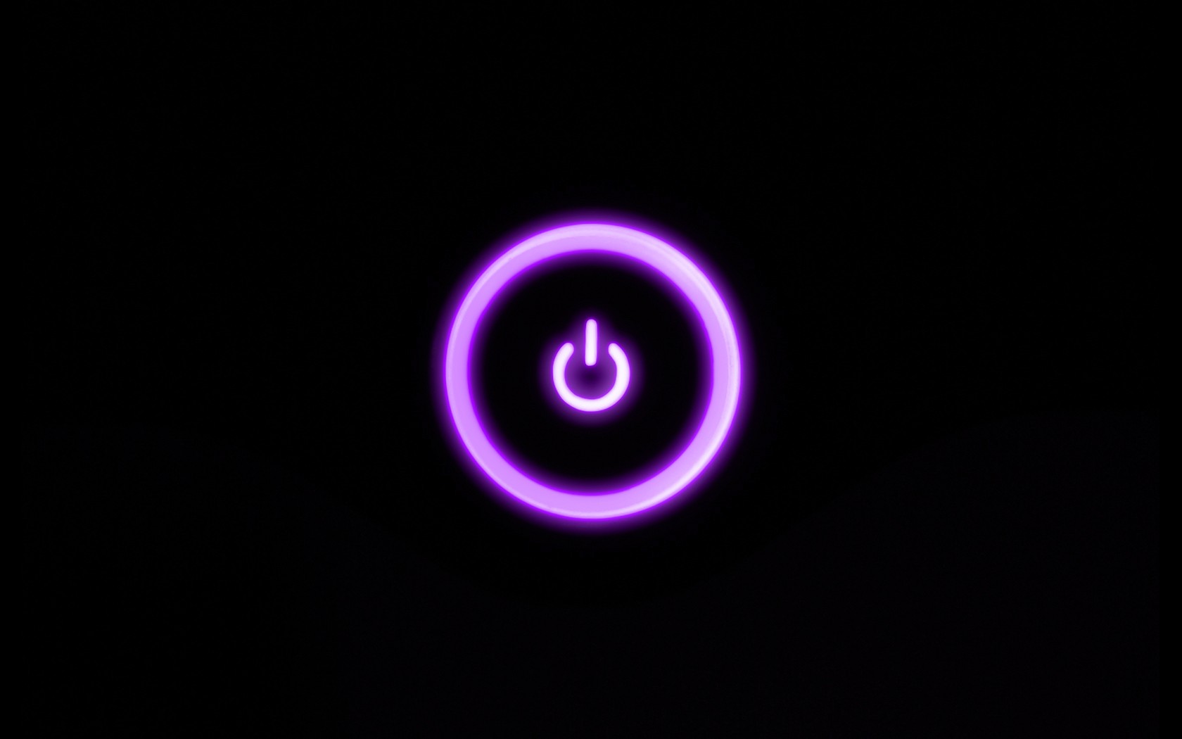 General 1680x1050 simple background power buttons pink minimalism neon purple computer dark black background buttons