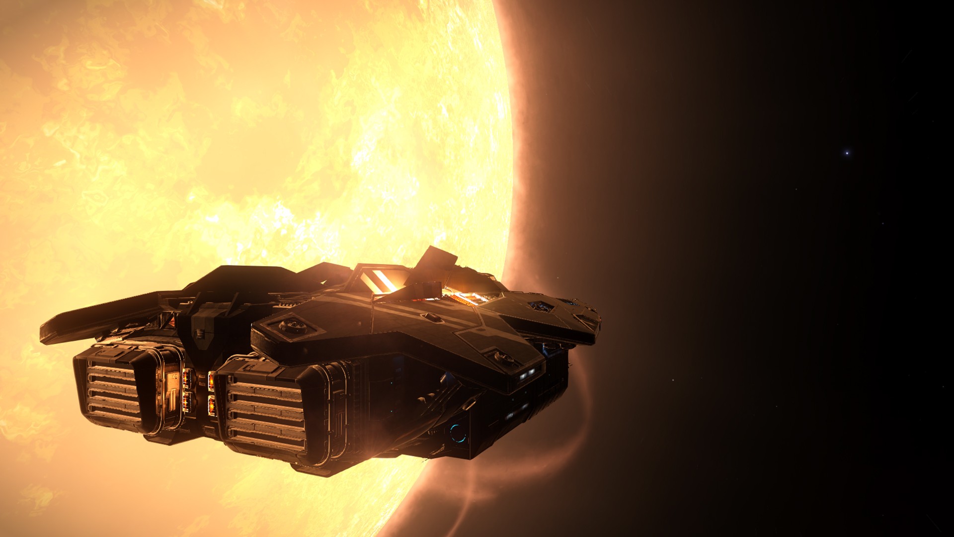 General 1920x1080 Elite: Dangerous space suns science fiction video games PC gaming vehicle screen shot