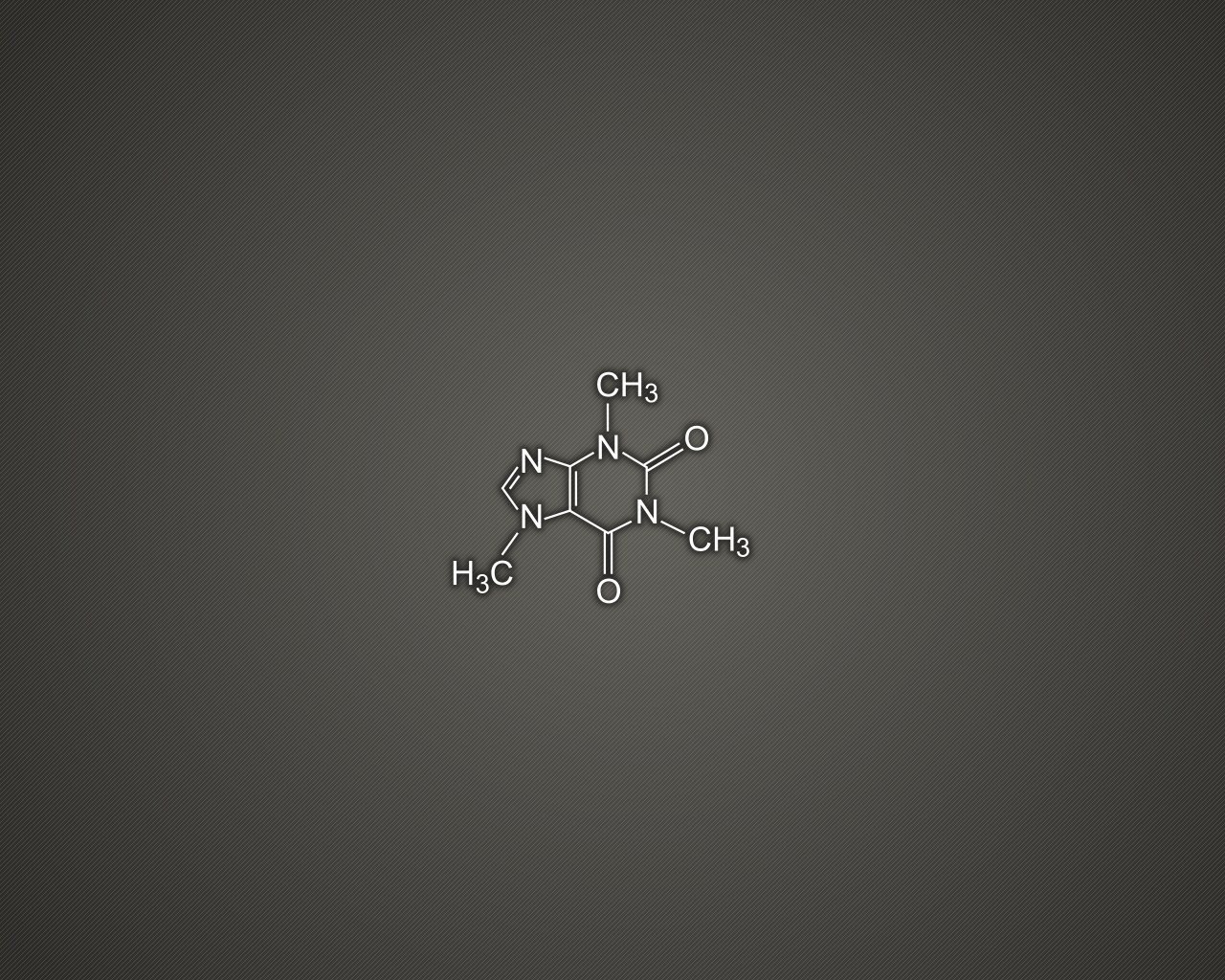 General 1280x1024 chemistry caffeine science formula simple background minimalism