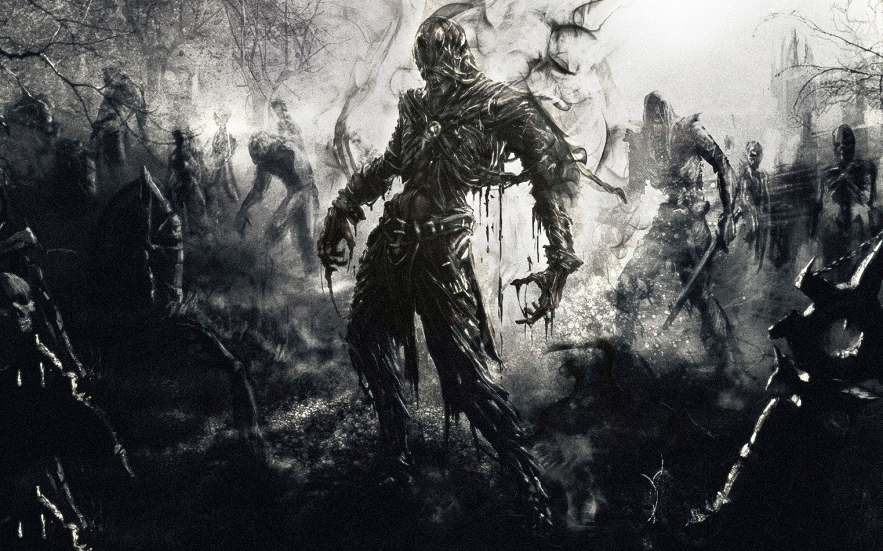 General 1280x800 fictional black digital art fantasy art horror creature