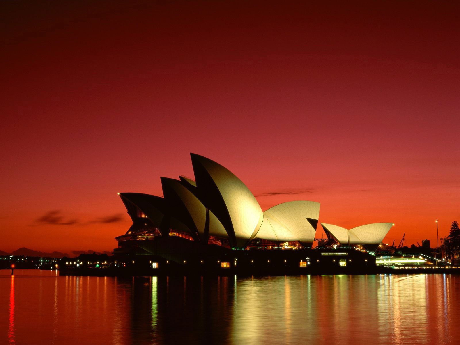 General 1600x1200 architecture Sydney Sydney Opera House Australia red landmark Oceania