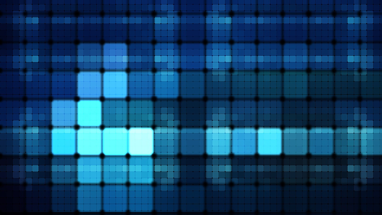 General 1600x900 abstract grid blue texture digital art cyan Digital Grid CGI