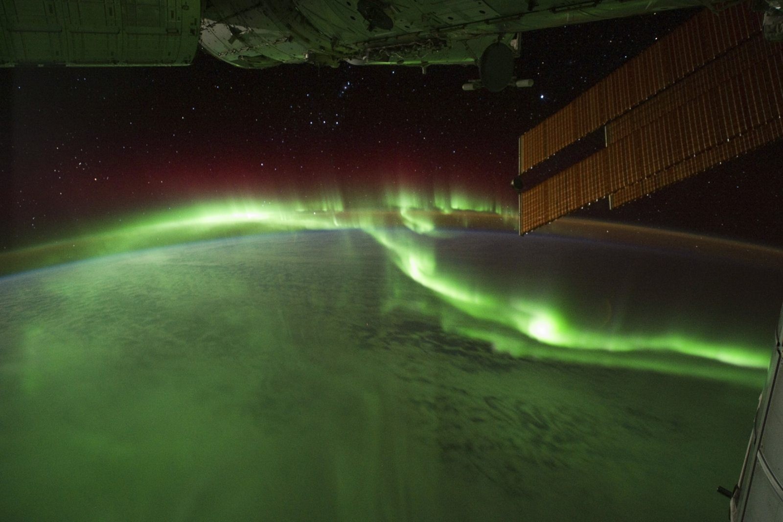 General 1600x1066 aurorae space station Earth space International Space Station planet atmosphere