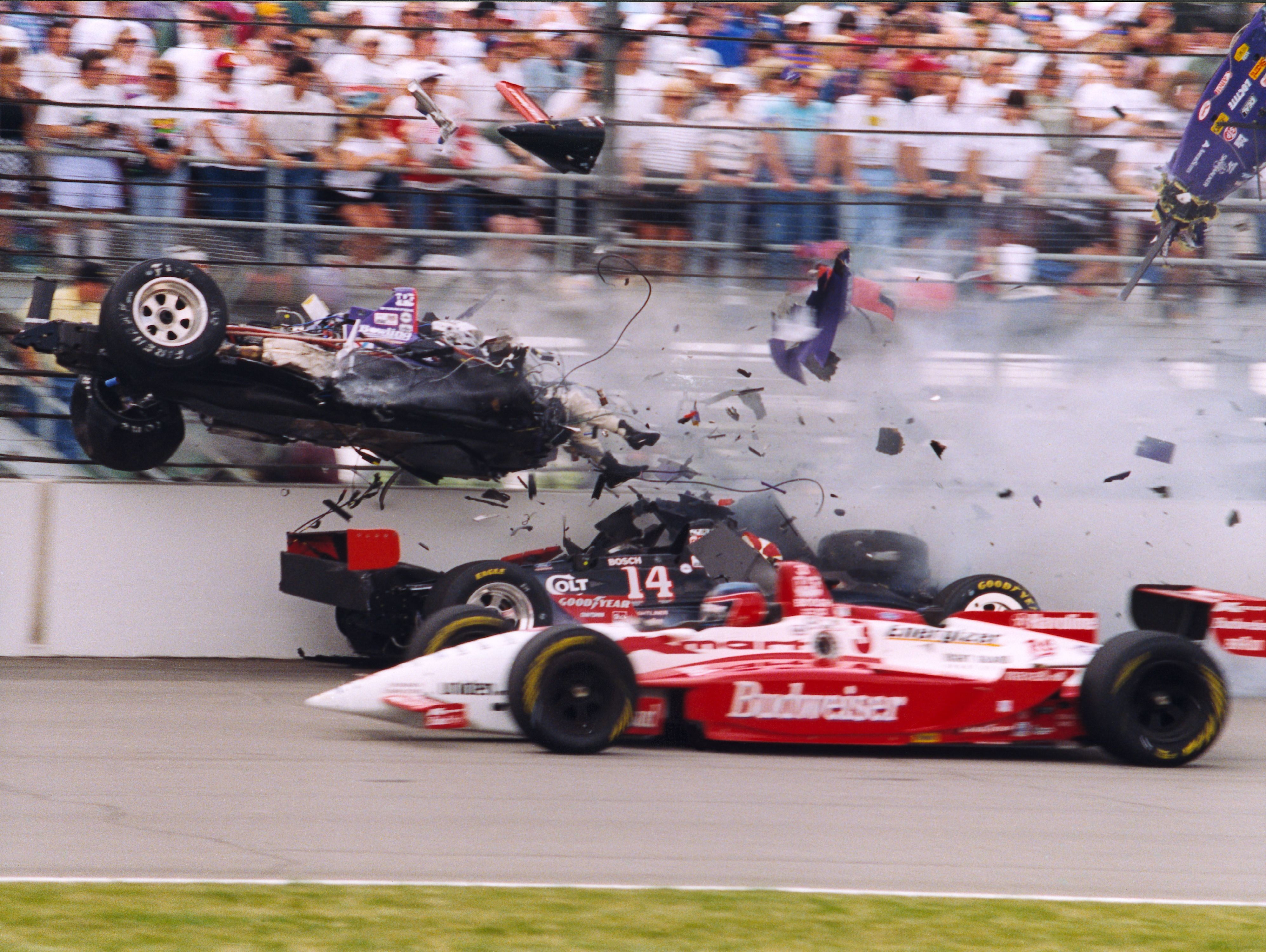 General 3988x3000 sport racing race cars car vehicle crash
