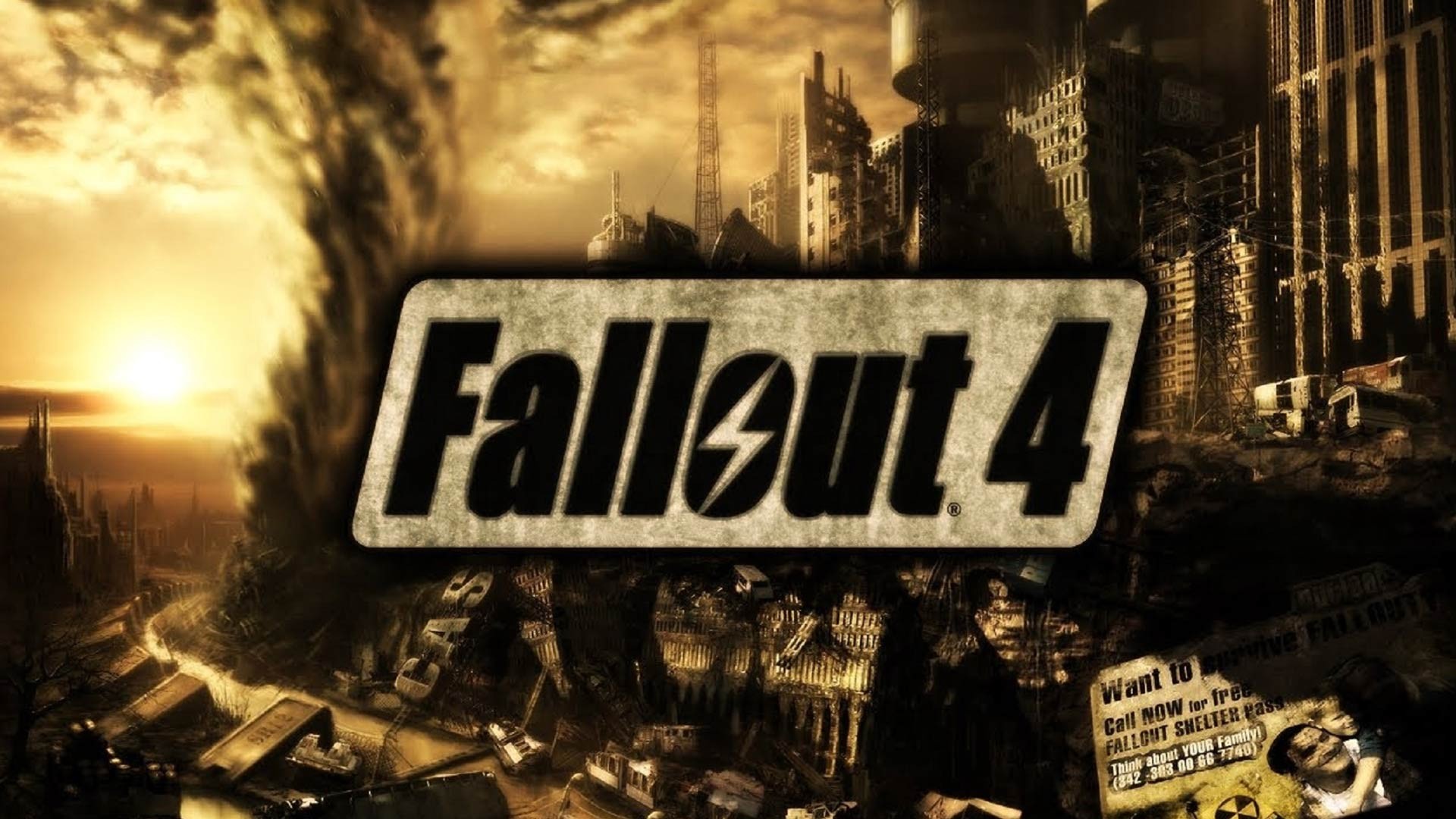 General 1920x1080 Fallout 4 Fallout video games numbers PC gaming