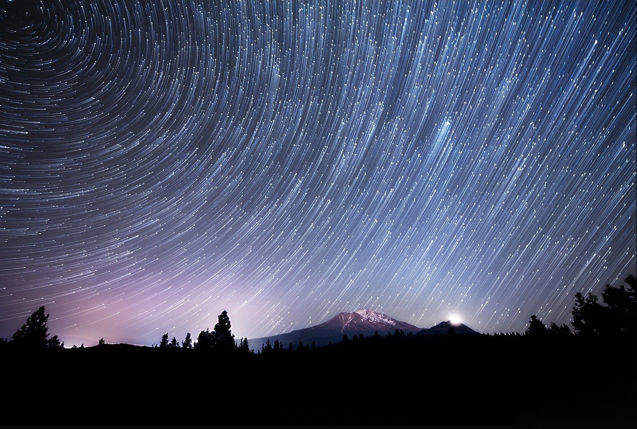 General 1275x860 nature landscape night stars star trails long exposure sky dark