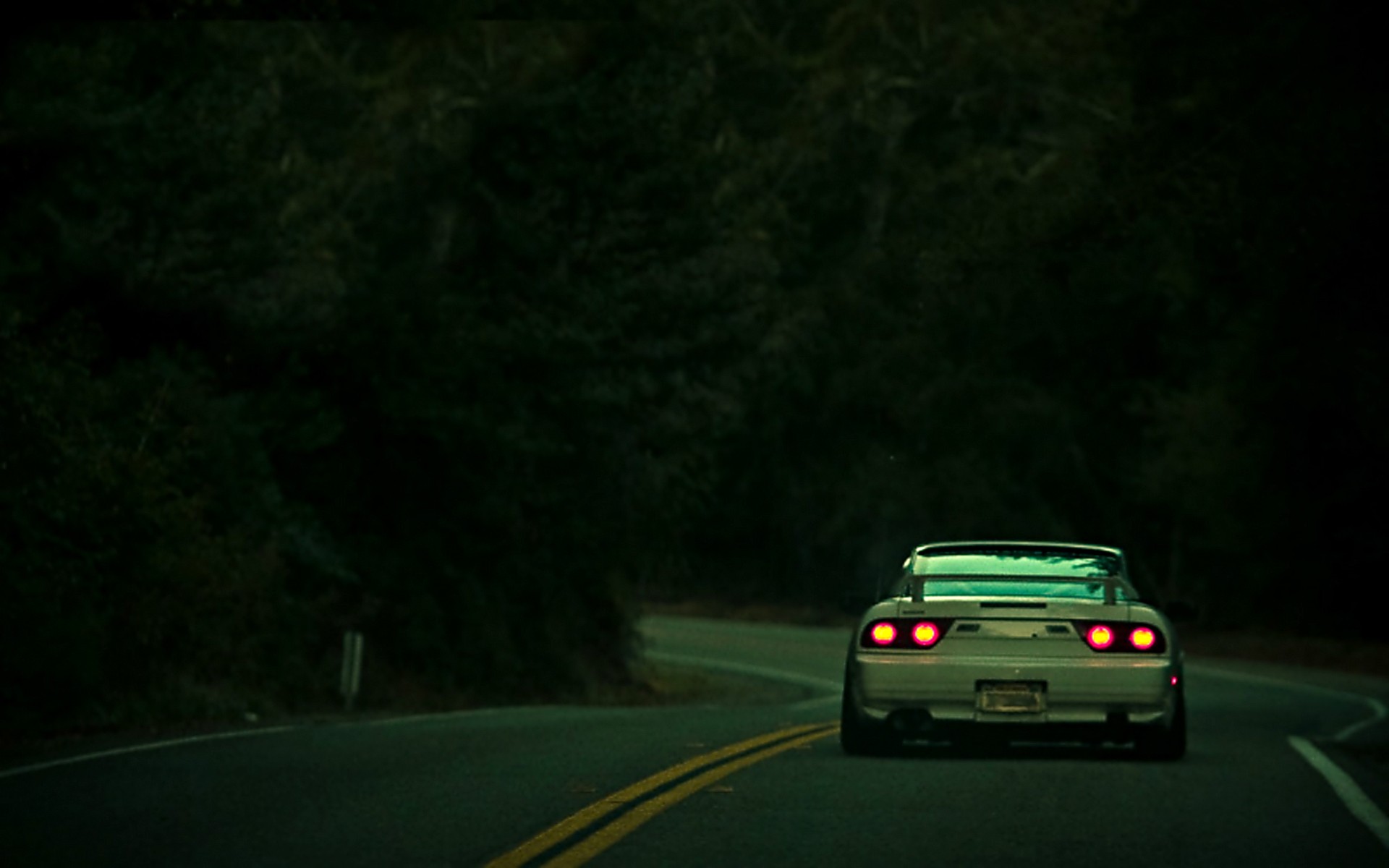 General 1920x1200 car Japanese cars Nissan Nissan 240SX road trees vehicle