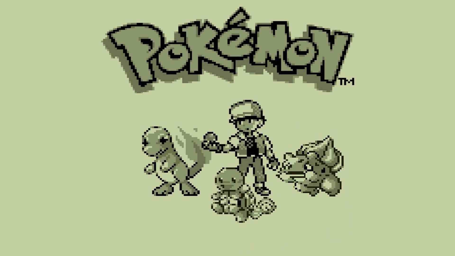 Anime 1920x1080 Pokémon video game art pixels retro games video games simple background Nintendo pixel art