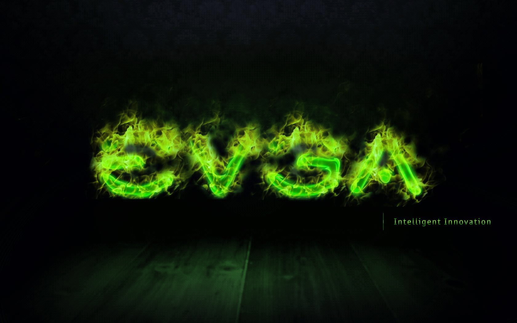 General 1680x1050 EVGA dark green typography CGI simple background