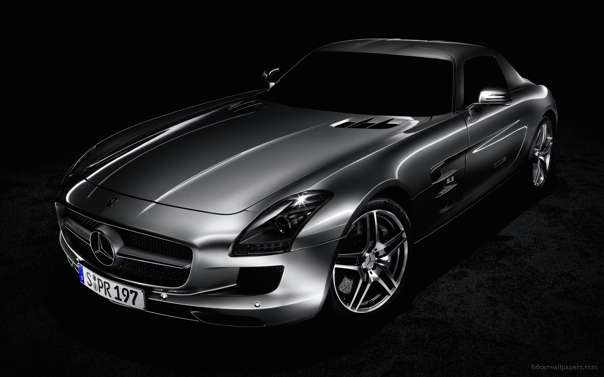 General 1920x1200 simple background car vehicle numbers silver cars Mercedes-Benz German cars Mercedes-Benz SLS AMG