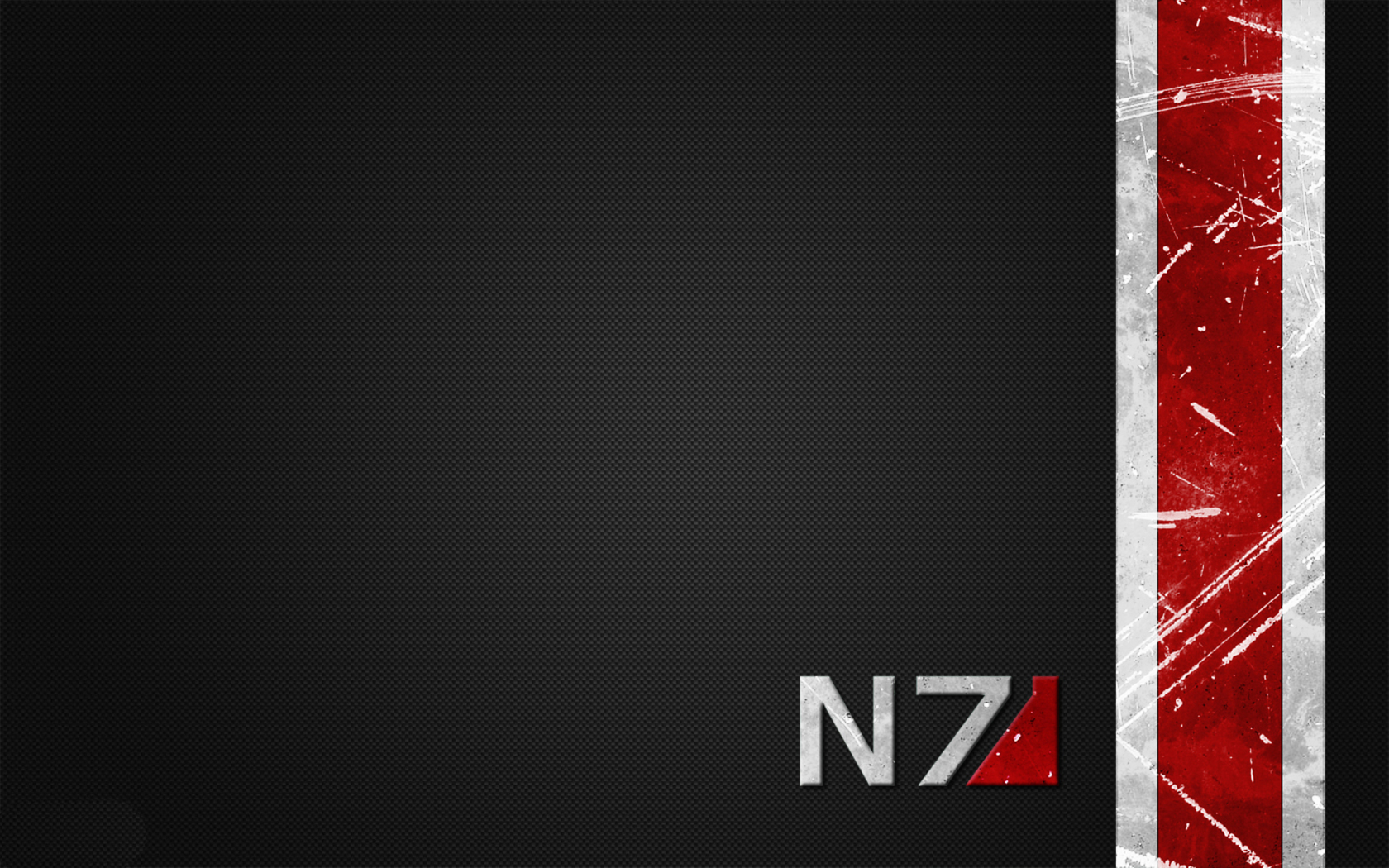 General 1680x1050 N7 artwork video games Mass Effect PC gaming science fiction simple background