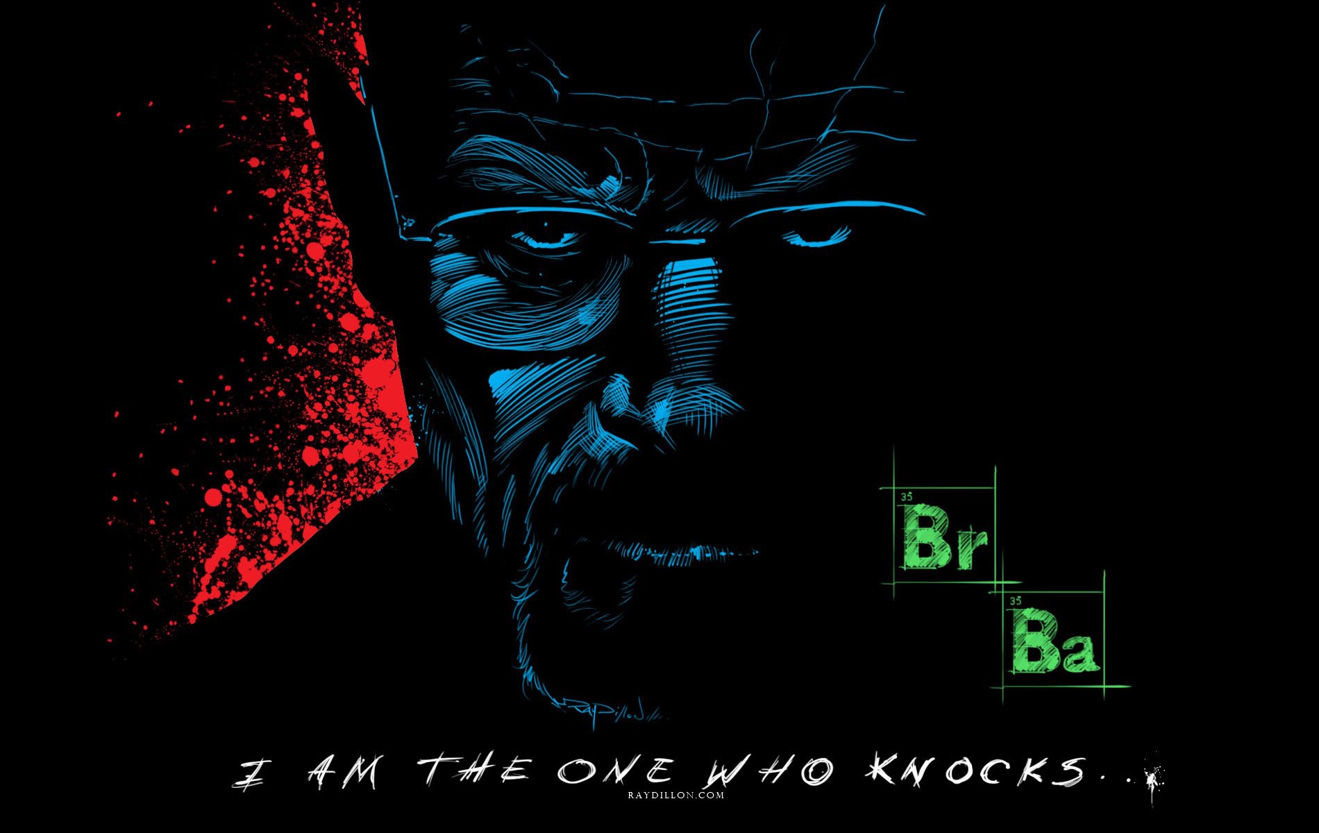 General 1900x1200 Breaking Bad Heisenberg Bryan Cranston dark artwork TV series