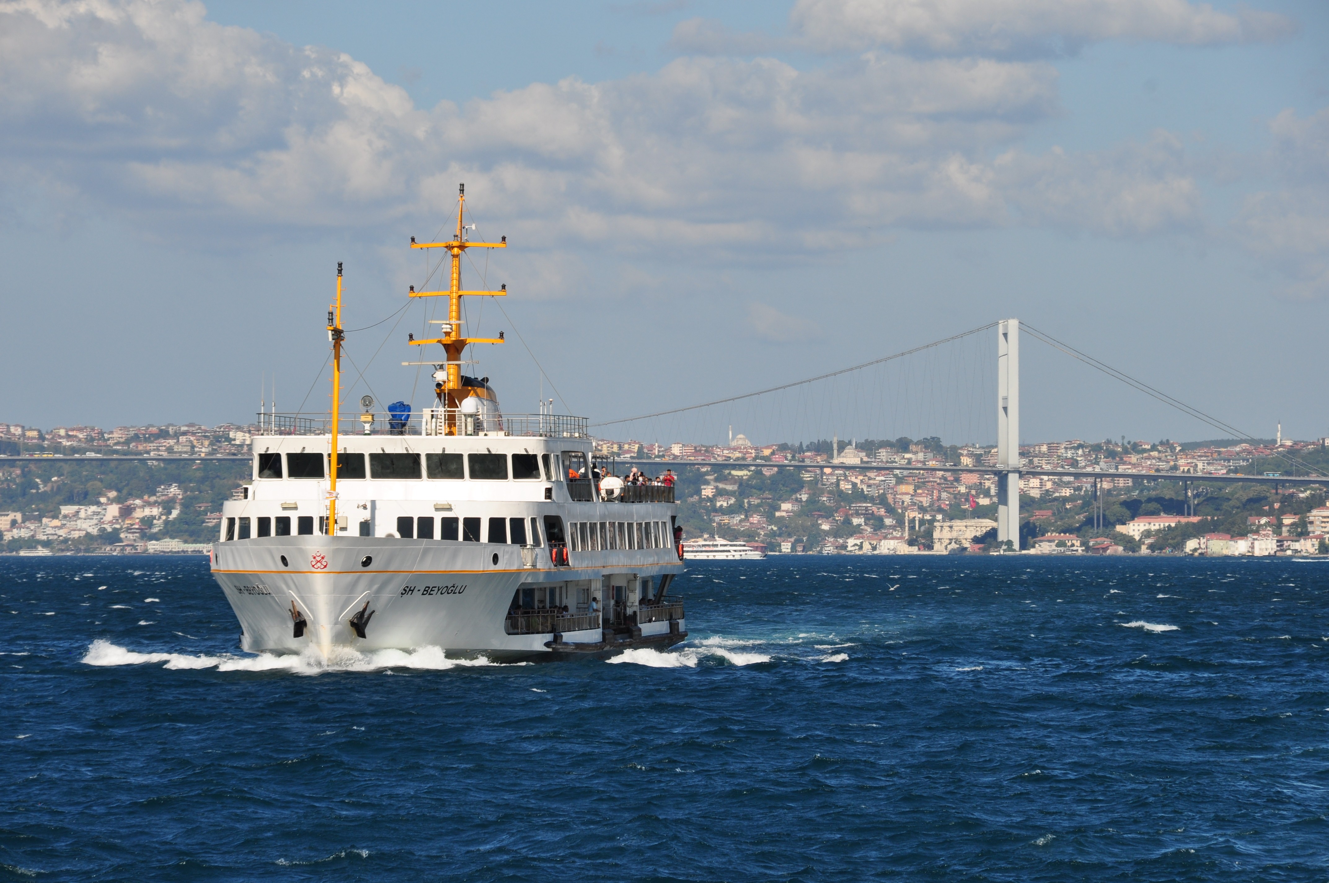 General 4288x2848 Istanbul vehicle water boat Turkey
