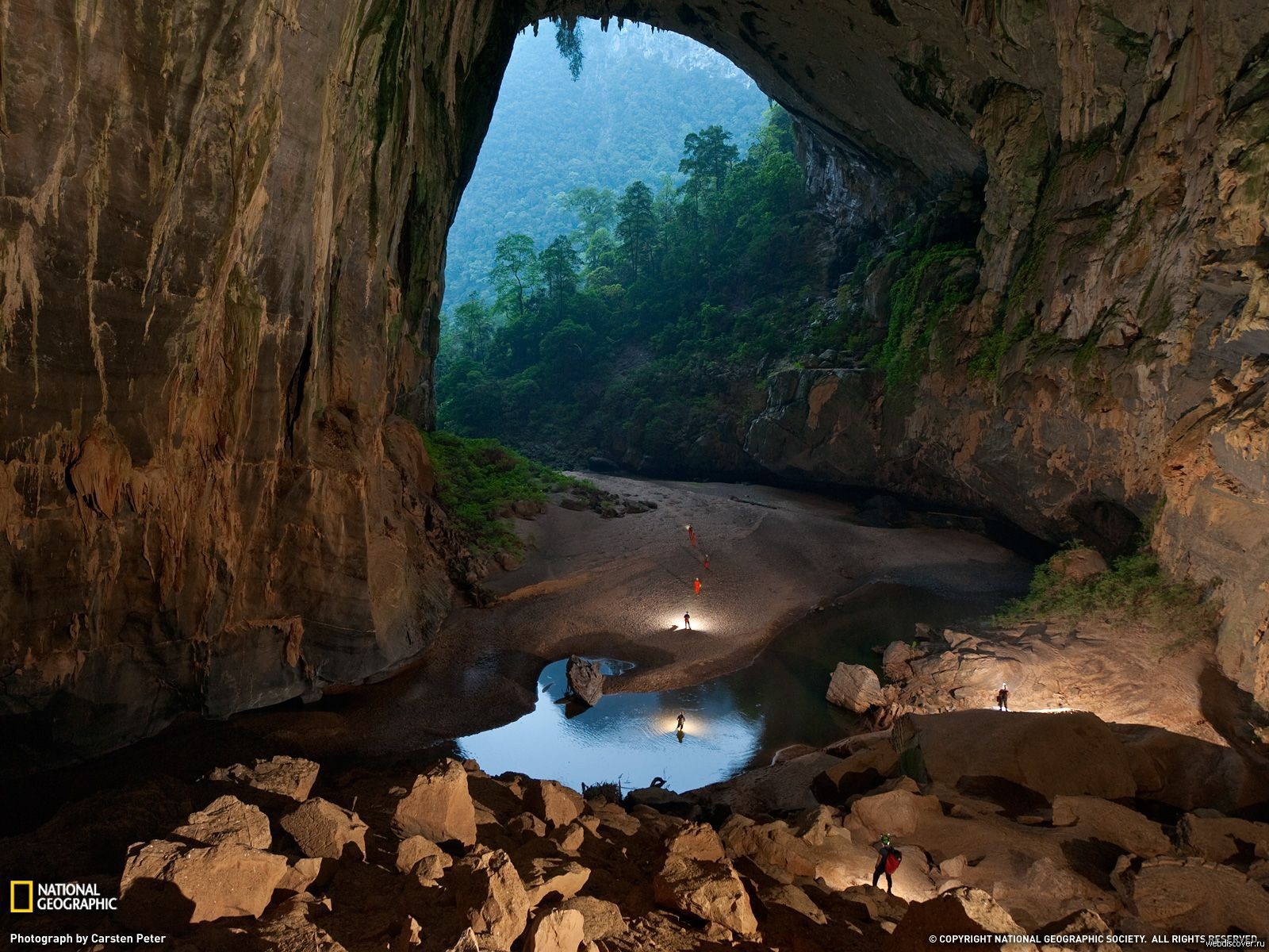 General 1600x1200 National Geographic nature Venezuela cave rocks stones South America