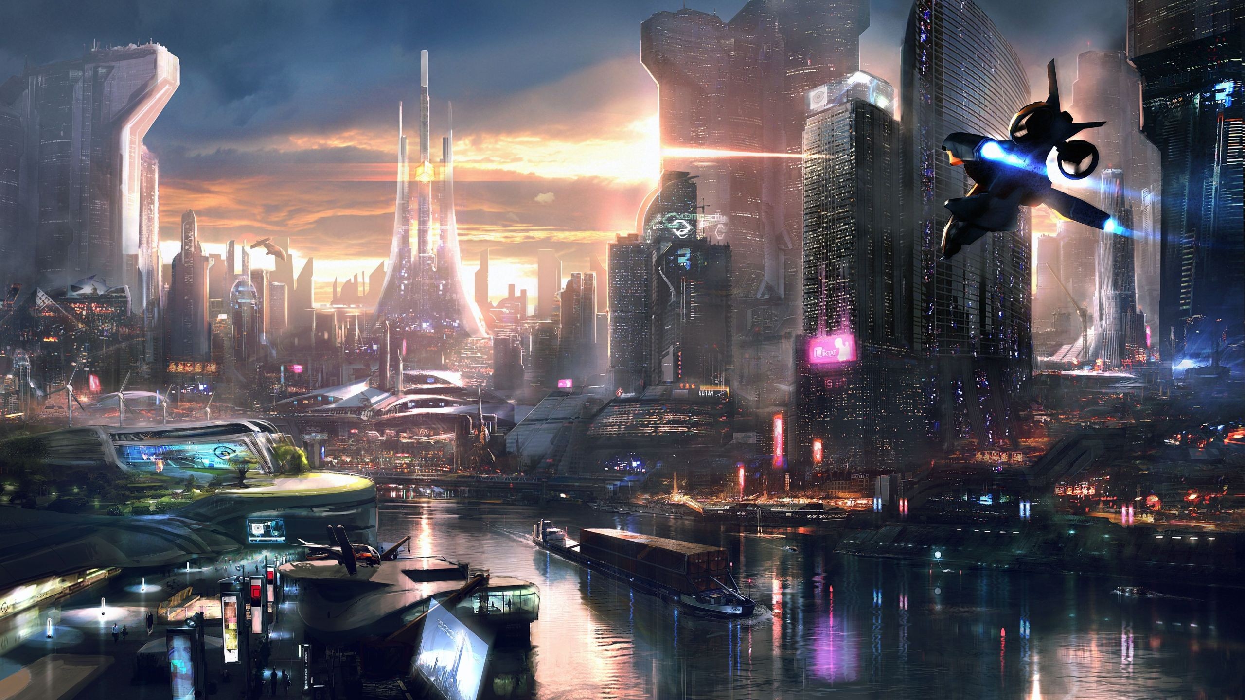 General 2560x1440 Remember Me video games city futuristic cityscape concept art science fiction futuristic city cyberpunk PC gaming