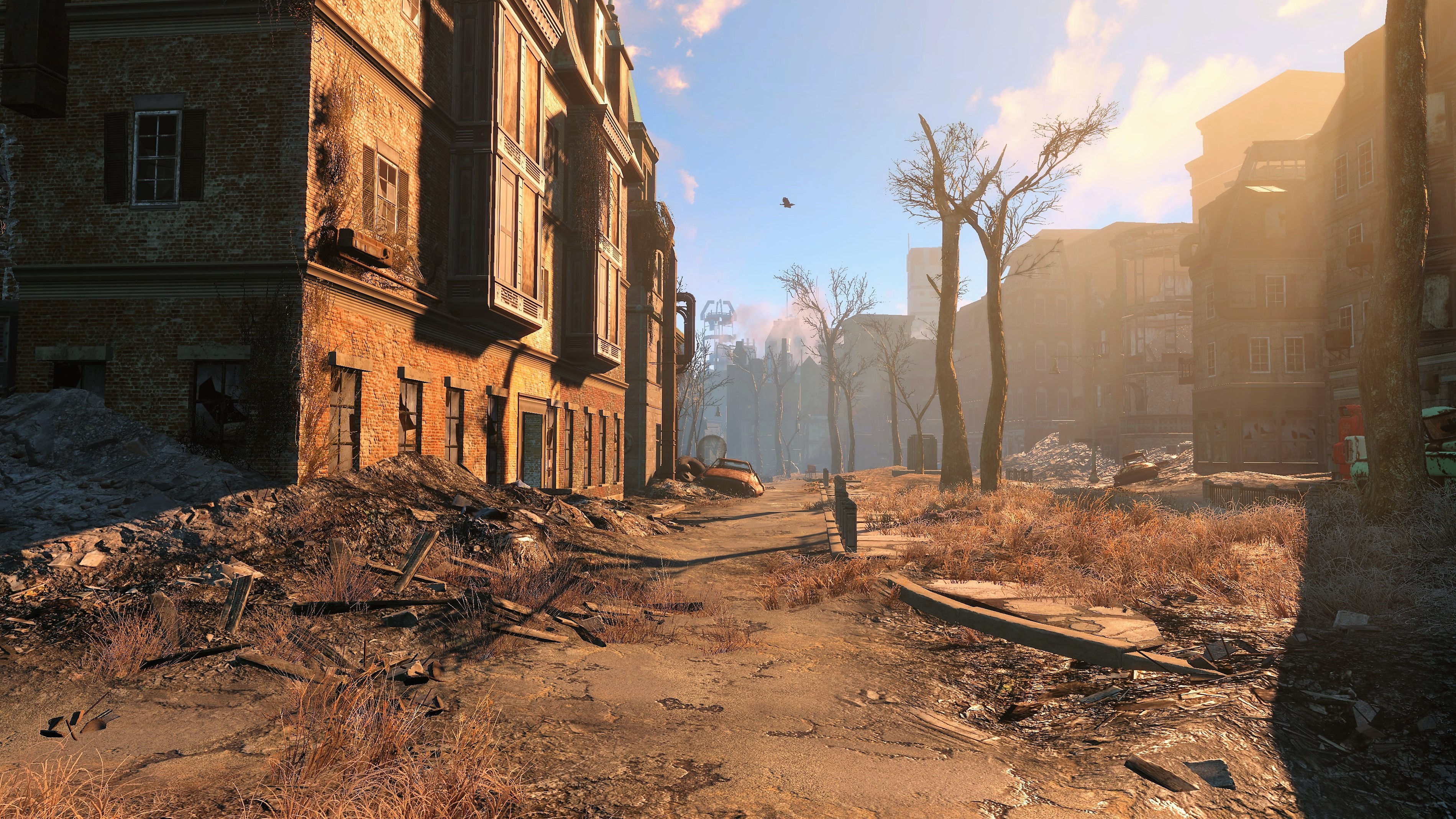 General 3799x2137 Fallout 4 Fallout Boston video games PC gaming screen shot