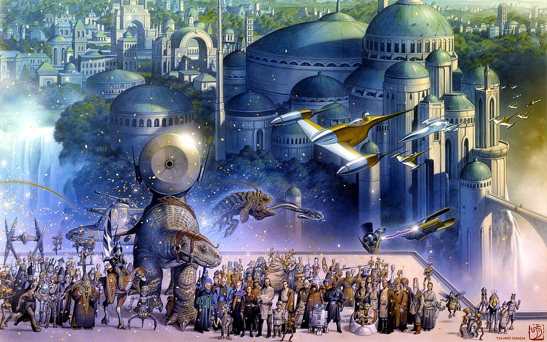 General 1920x1200 Star Wars science fiction movies Star Wars: Episode I - The Phantom Menace artwork