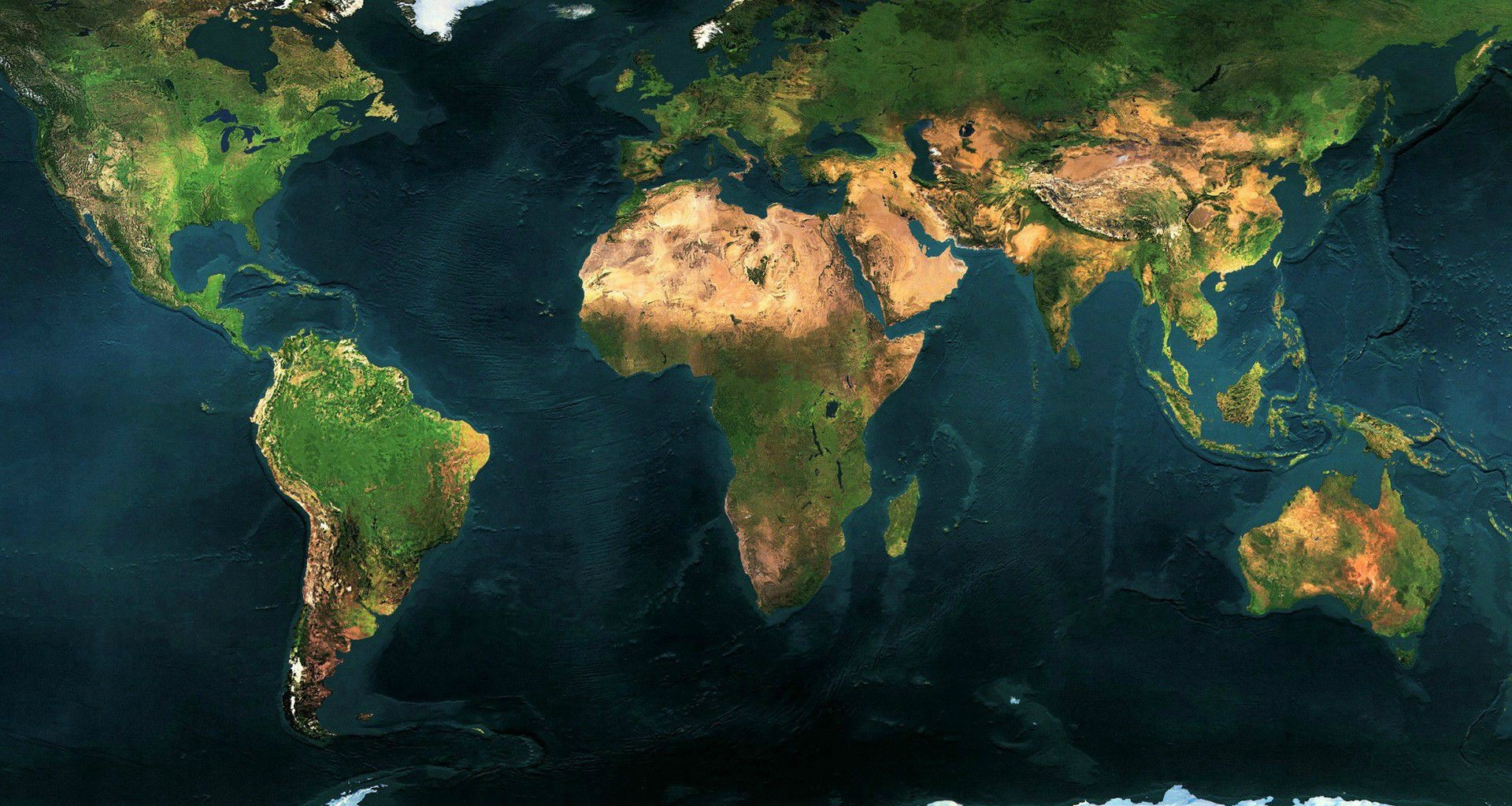 General 1920x1024 Earth world map digital art Africa